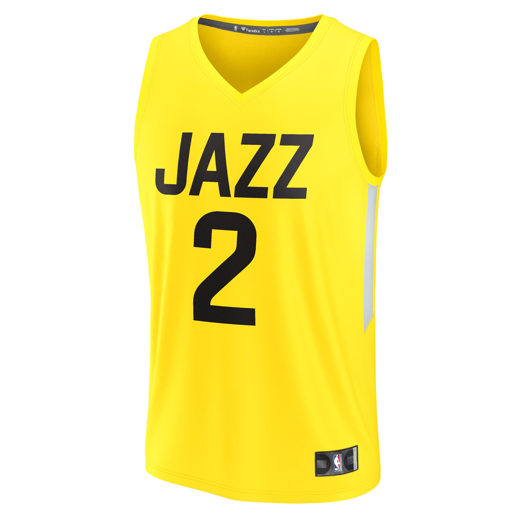 Collin Sexton Utah Jazz Fanatics Fast Break Replica Jersey - Icon Edition - Gold