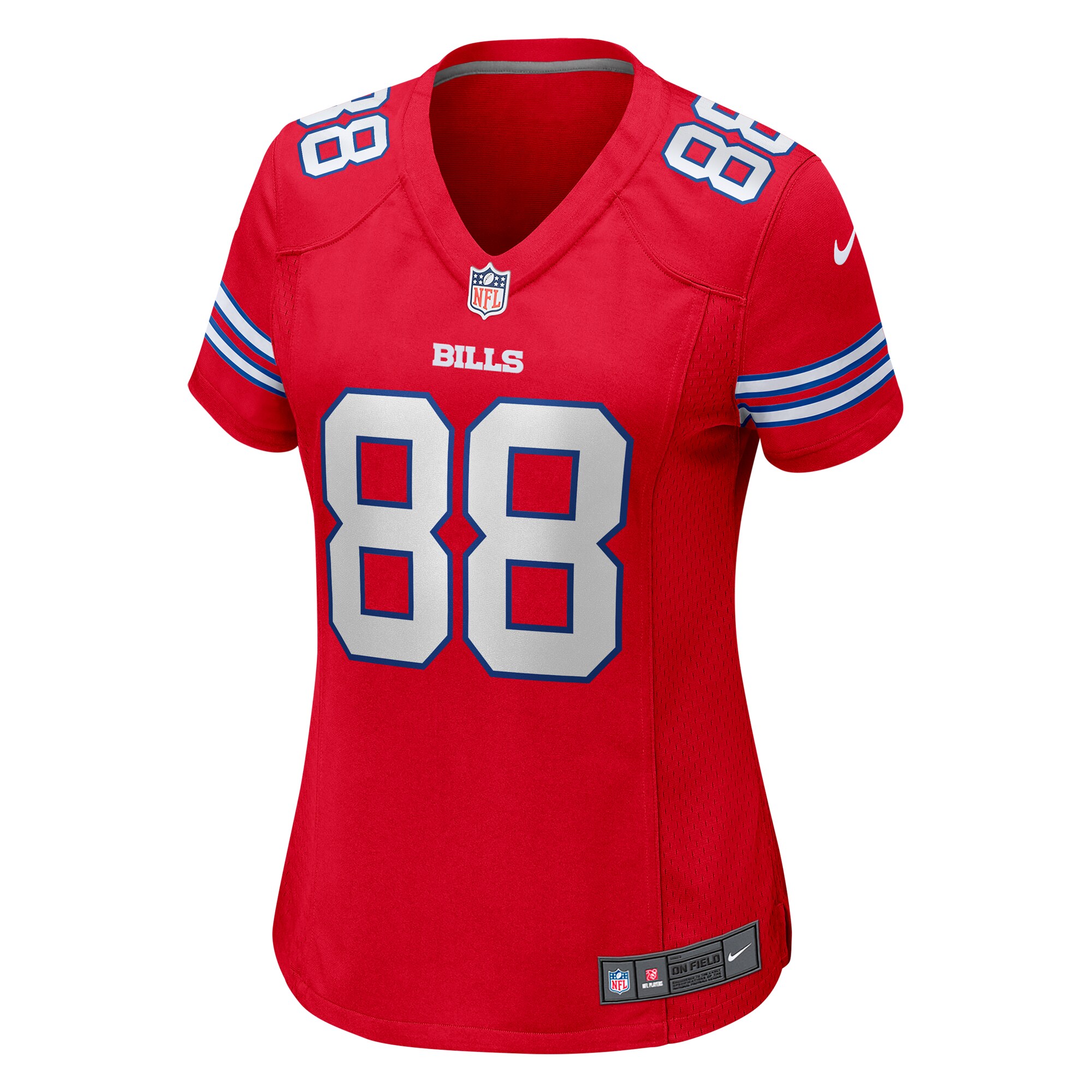 Dawson Knox Buffalo Bills  Women's Player Jersey - Red