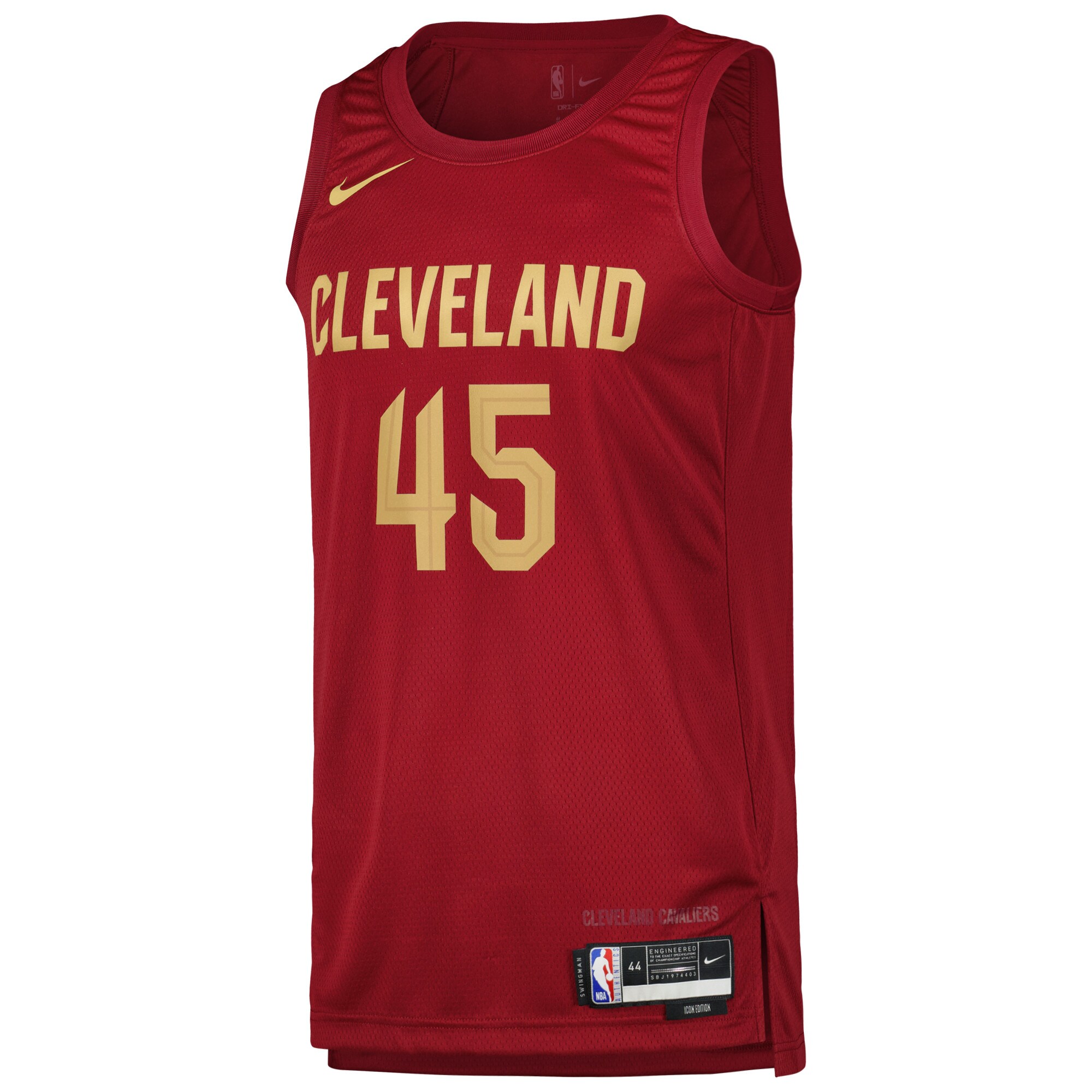 Donovan Mitchell Cleveland Cavaliers  Swingman Player Jersey - Icon Edition - Wine
