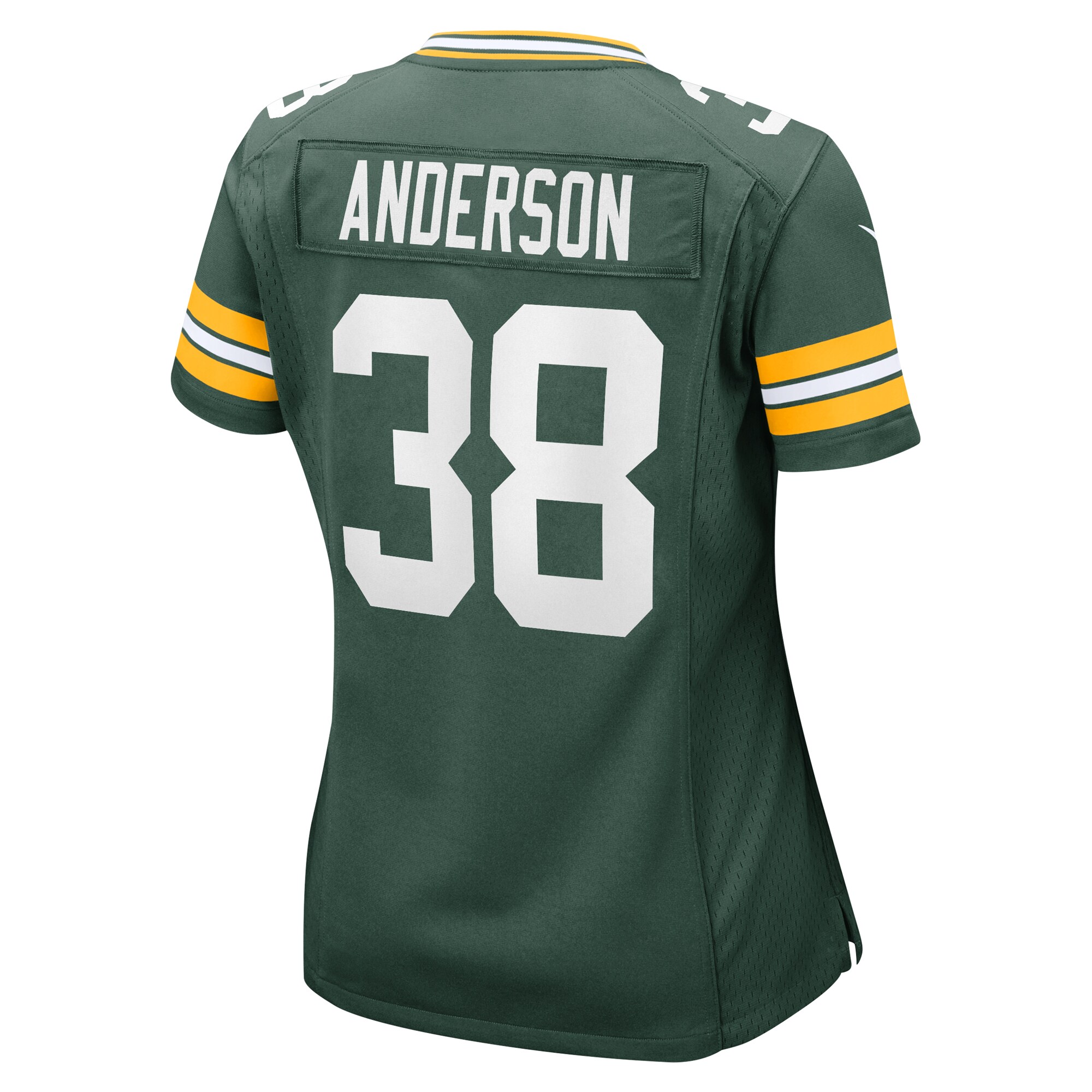 Zayne Anderson Green Bay Packers  Women's Team Game Jersey -  Green