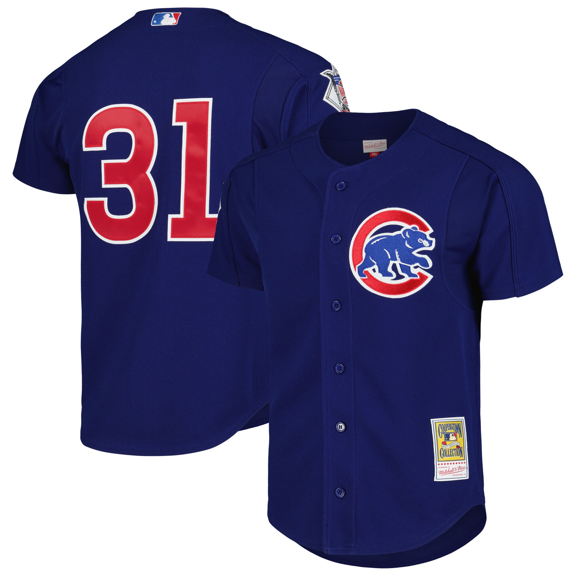 Greg Maddux Chicago Cubs Mitchell & Ness Cooperstown Collection 2005 Batting Practice Jersey - Royal