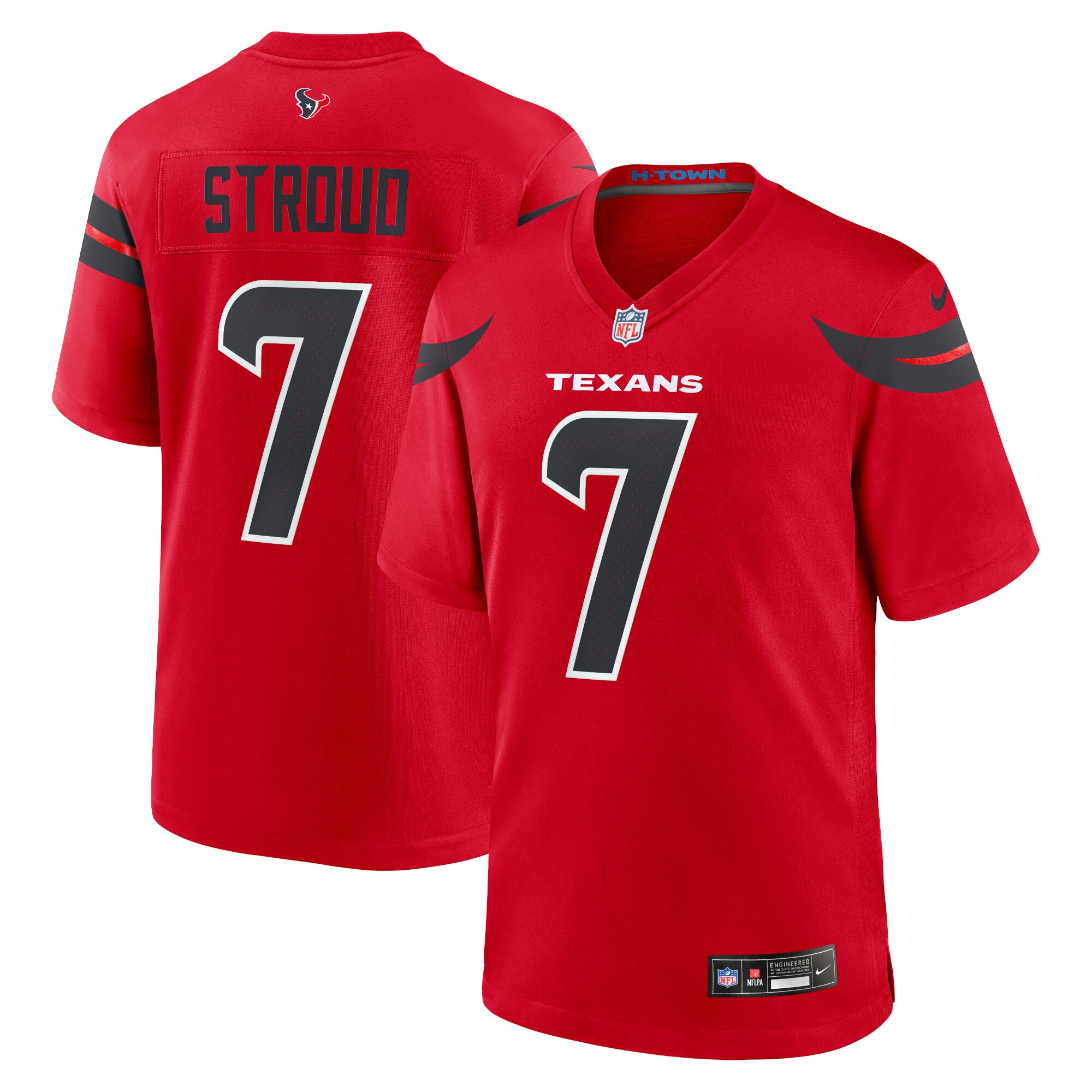 C.J. Stroud Houston Texans  Alternate Game Jersey - Red