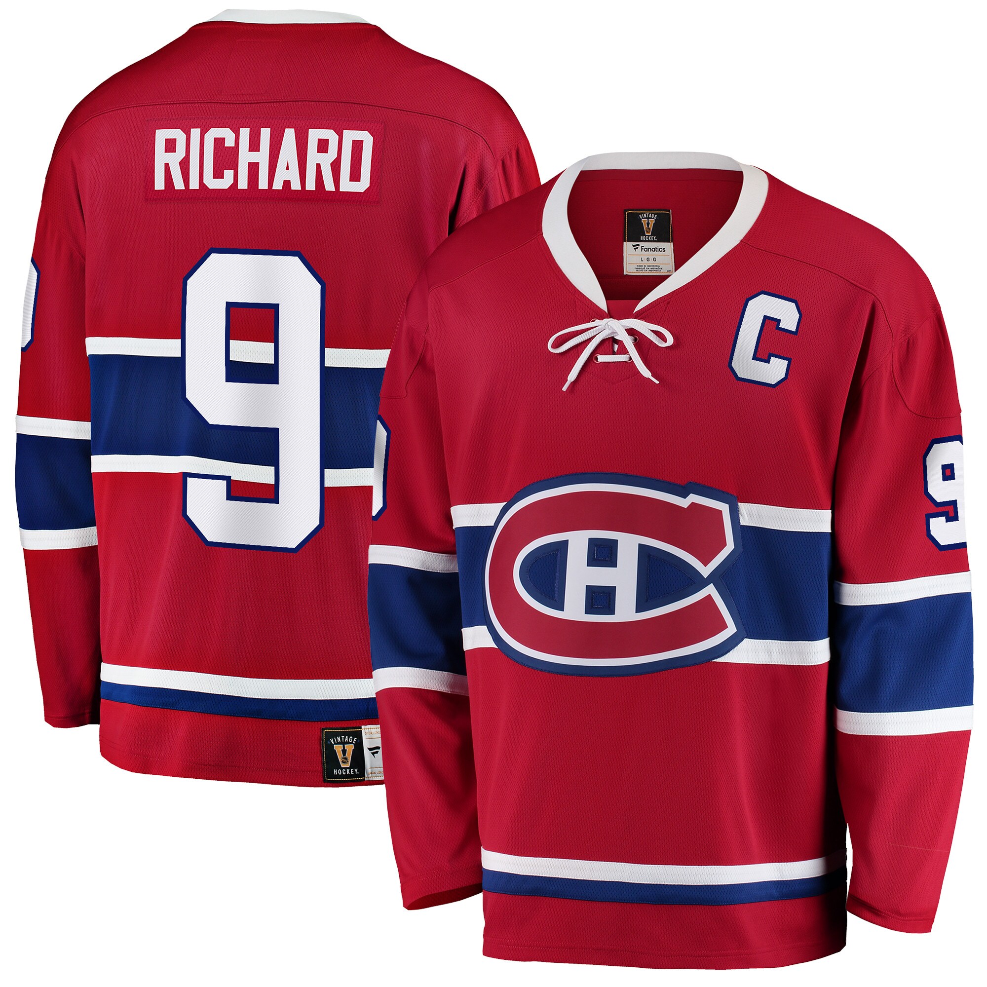Maurice Richard Montreal Canadiens Fanatics Premier Breakaway Retired Player Jersey - Red