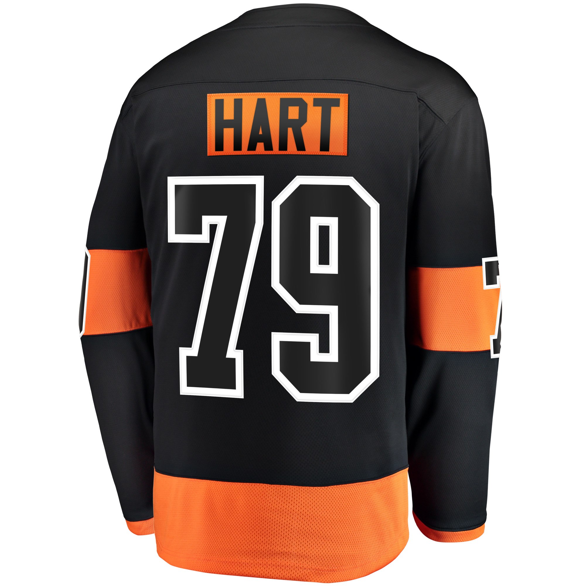 Carter Hart Philadelphia Flyers Fanatics Alternate Premier Breakaway Player Jersey - Black