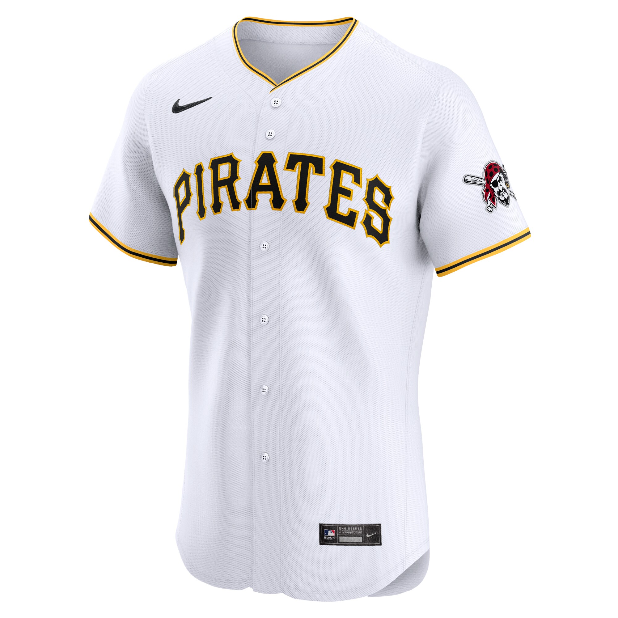 Pittsburgh Pirates  Home Elite Jersey - White