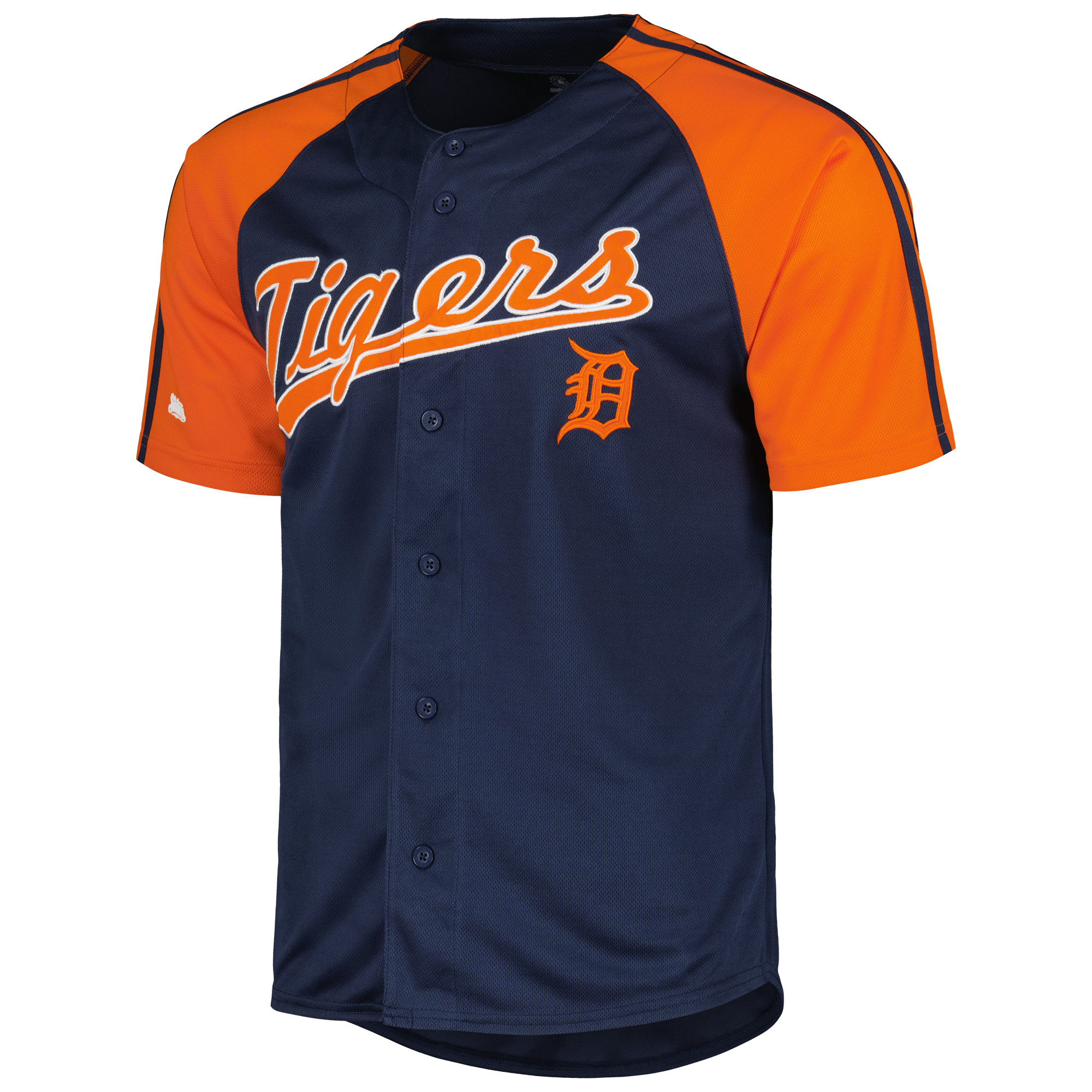 Detroit Tigers Stitches Team Raglan Jersey - Navy
