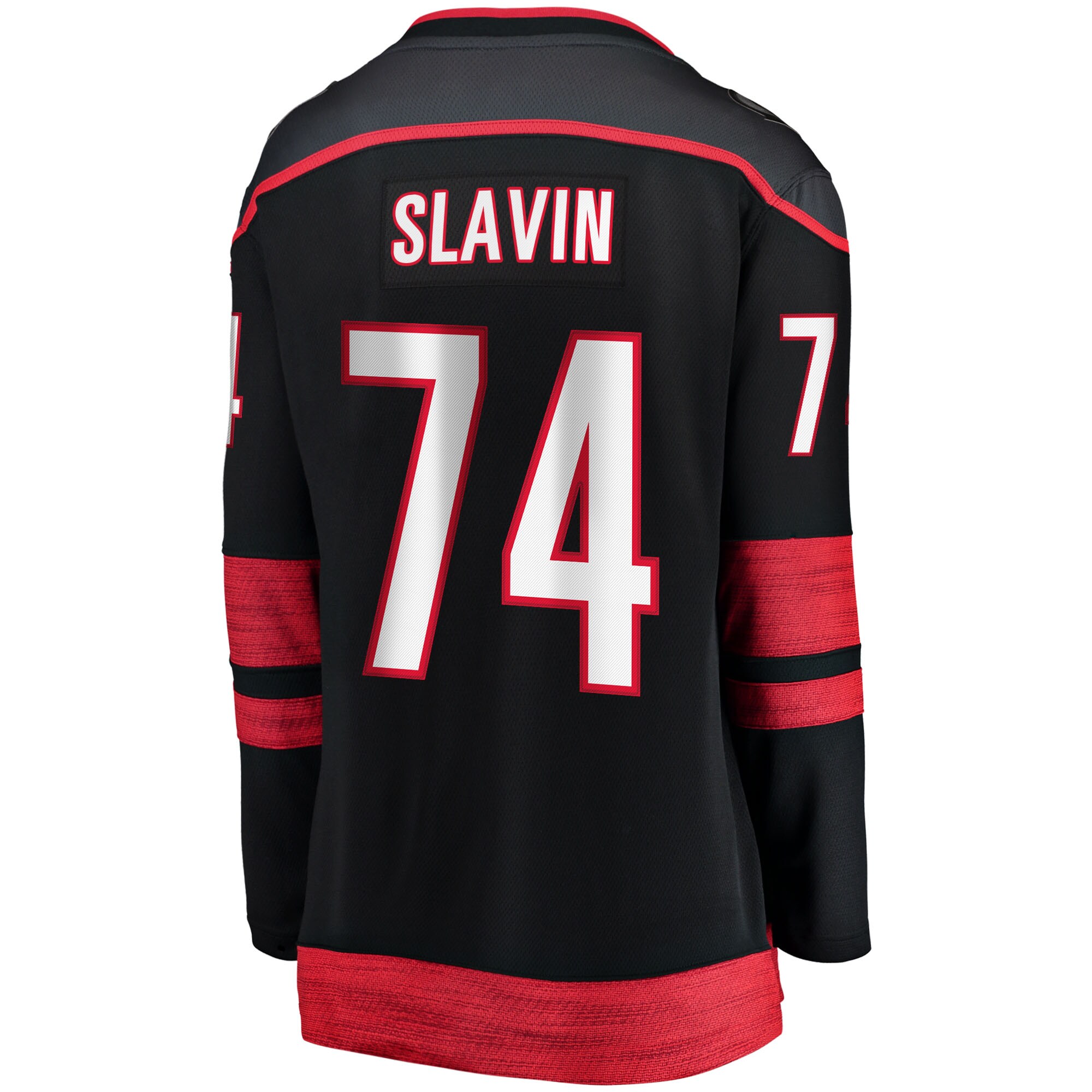 Jaccob Slavin Carolina Hurricanes Fanatics Women's Home Breakaway Player Jersey - Black