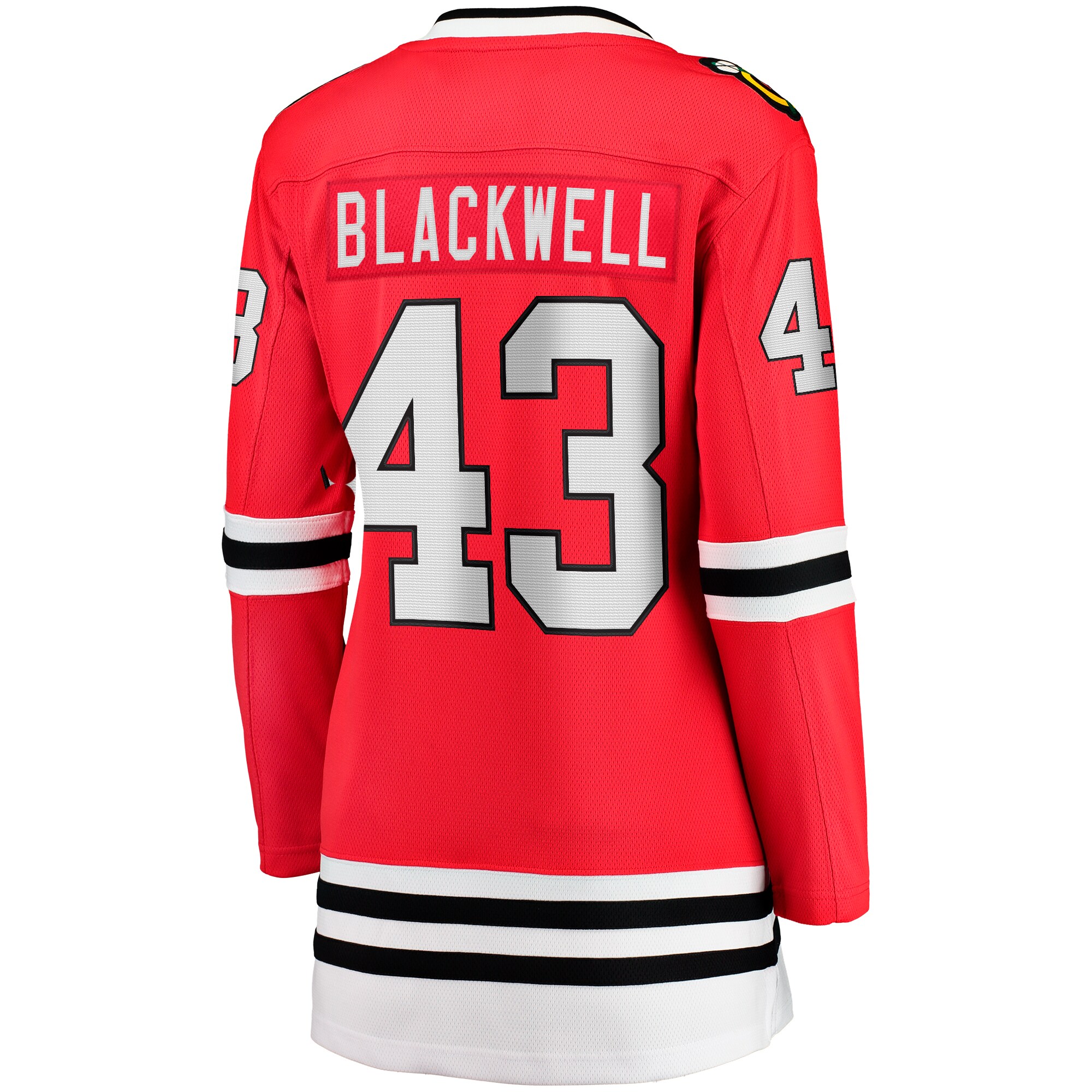 Colin Blackwell Chicago Blackhawks Fanatics Women's Home Breakaway Player Jersey - Red