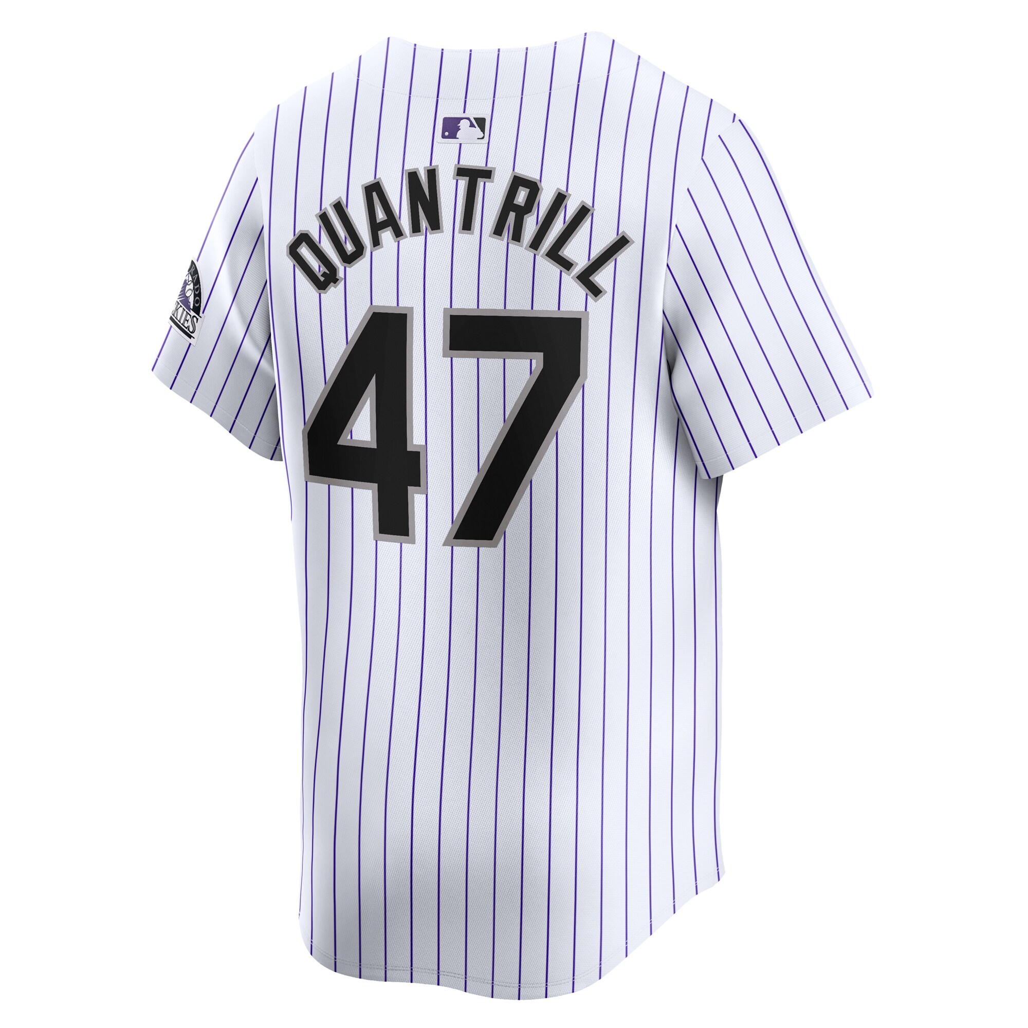 Cal Quantrill Colorado Rockies  Home Limited Player Jersey - White