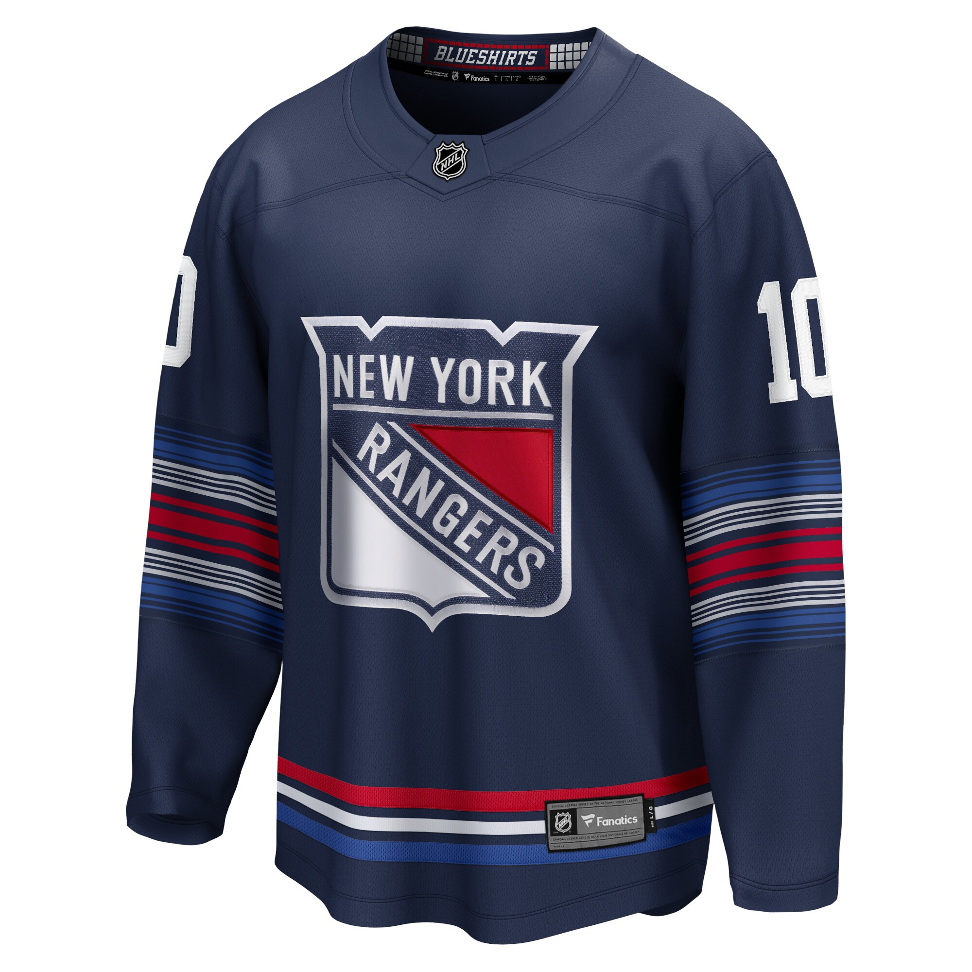 Artemi Panarin New York Rangers Fanatics Alternate Premier Breakaway Player Jersey - Navy