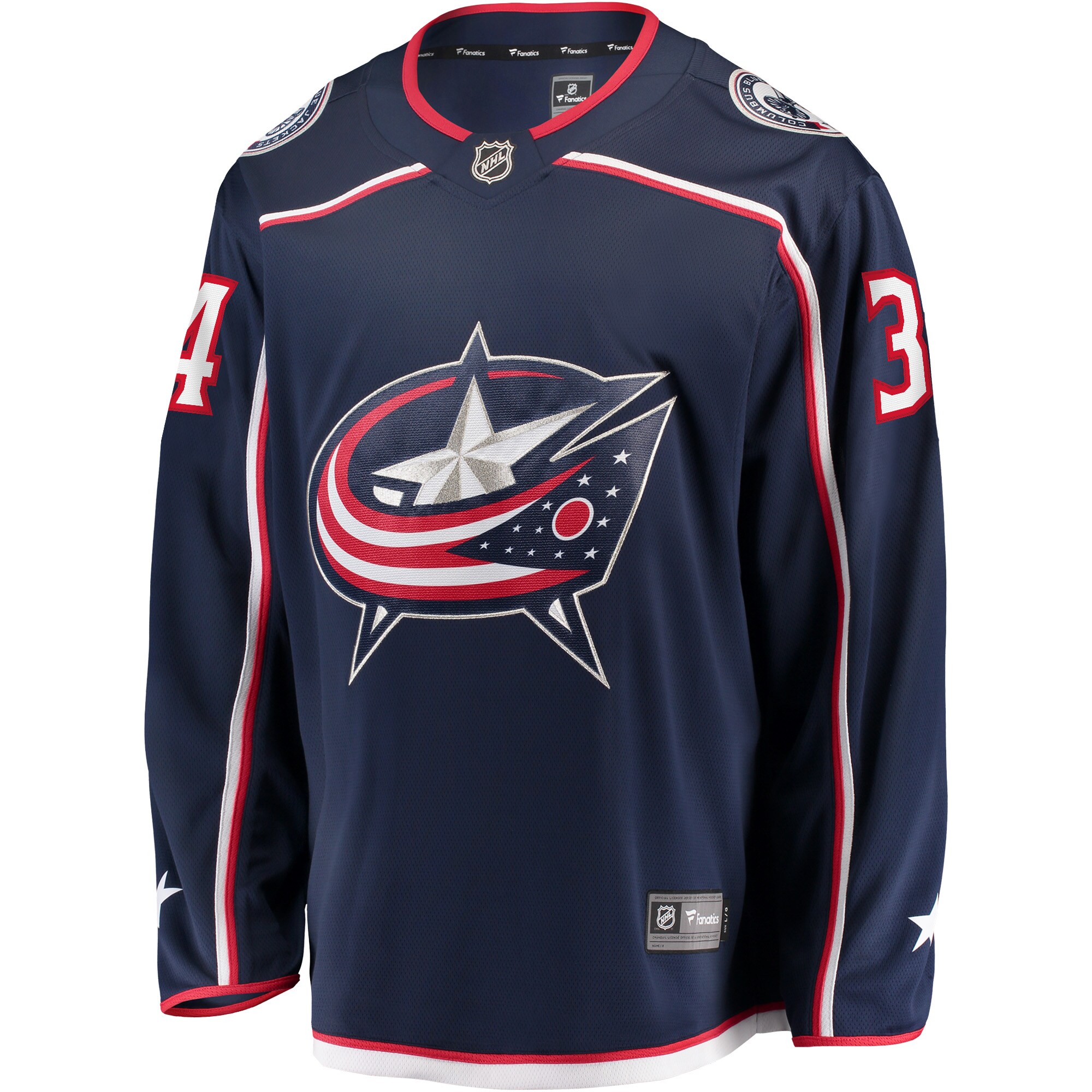 Cole Sillinger Columbus Blue Jackets Fanatics Home Breakaway Player Jersey - Navy