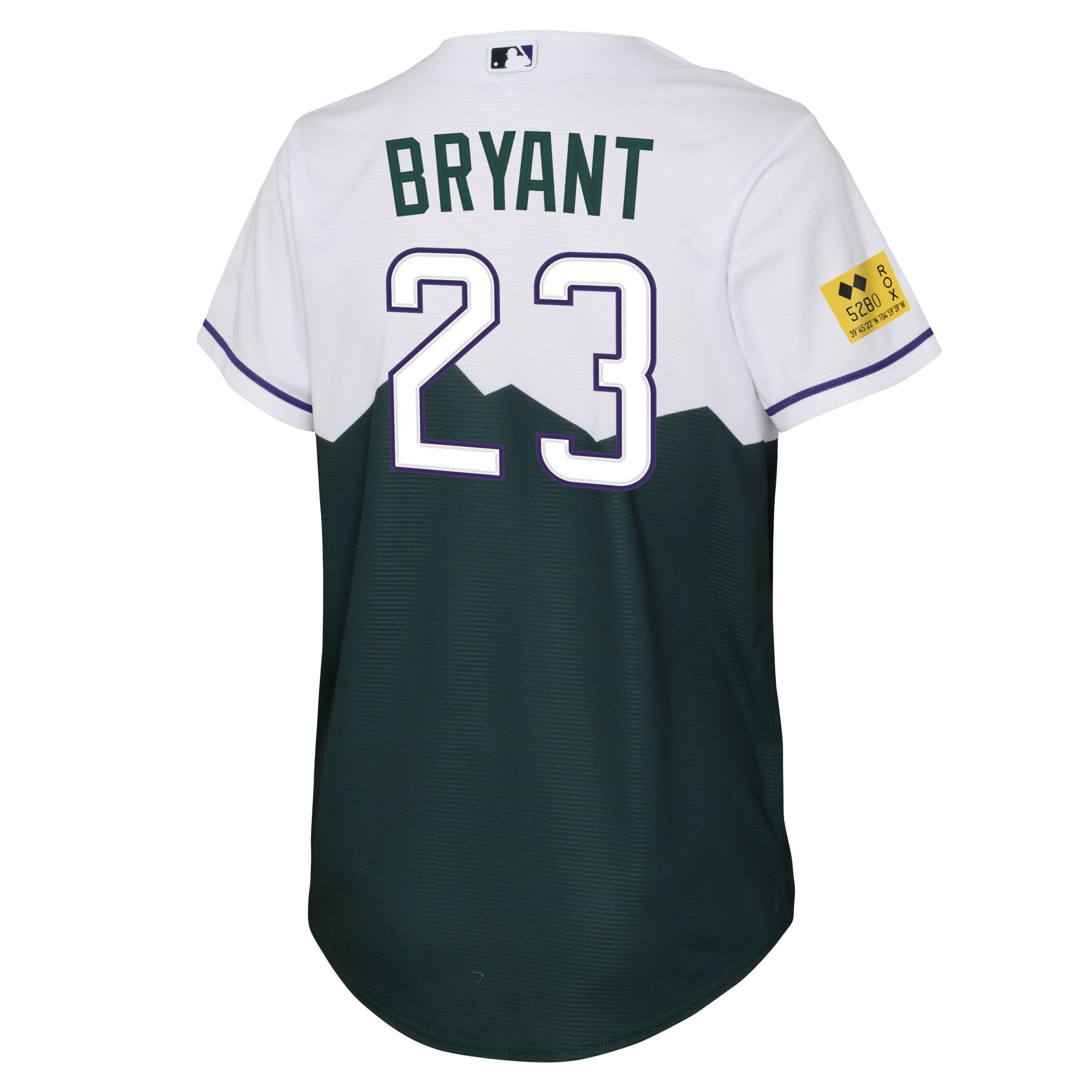 Kris Bryant Colorado Rockies  Youth City Connect Replica Player Jersey - Green