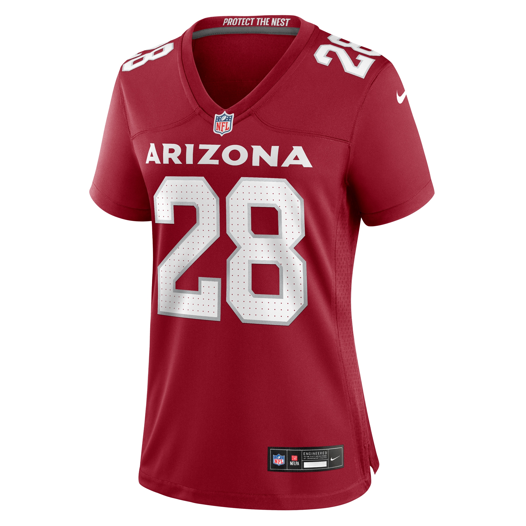 Qwuantrezz Knight Arizona Cardinals  Women's  Game Jersey -  Cardinal