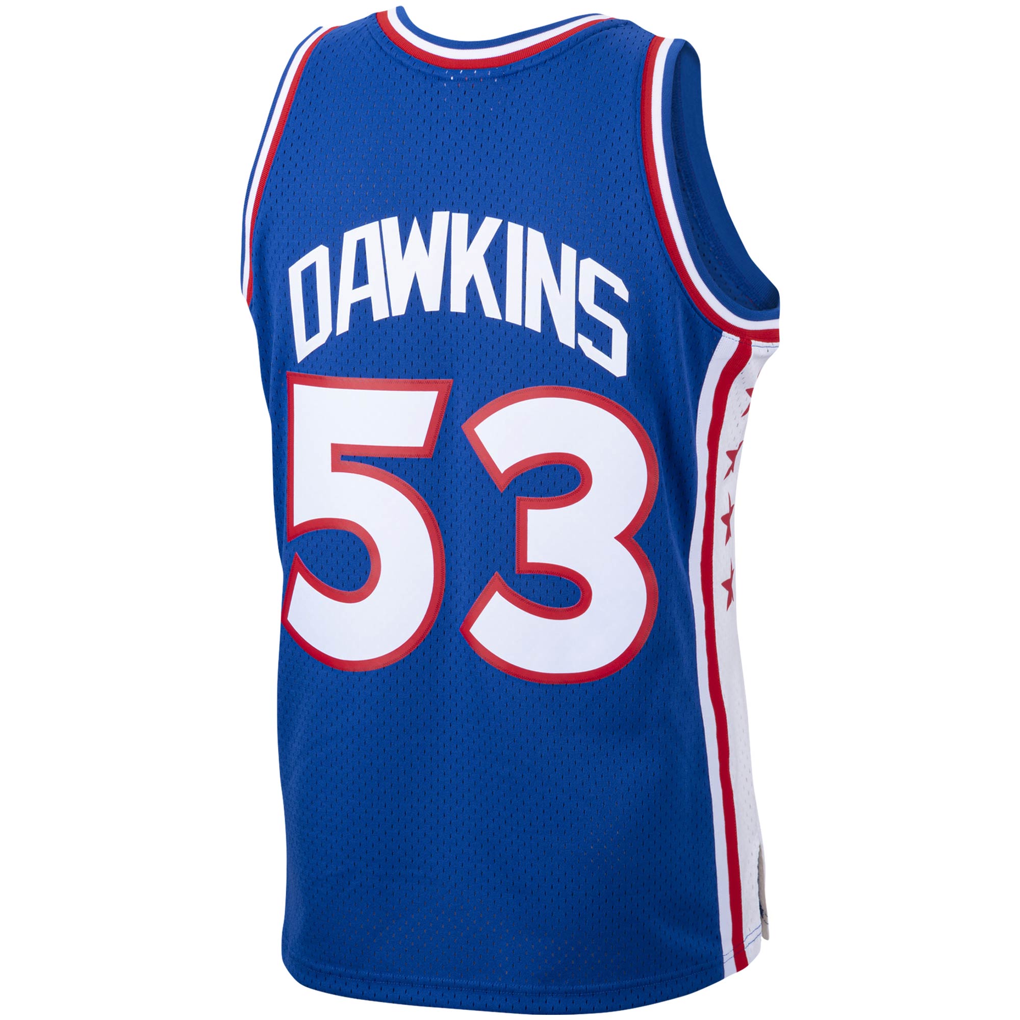 Darryl Dawkins Philadelphia 76ers Mitchell & Ness 1976\/77 Hardwood Classics Swingman Jersey - Royal