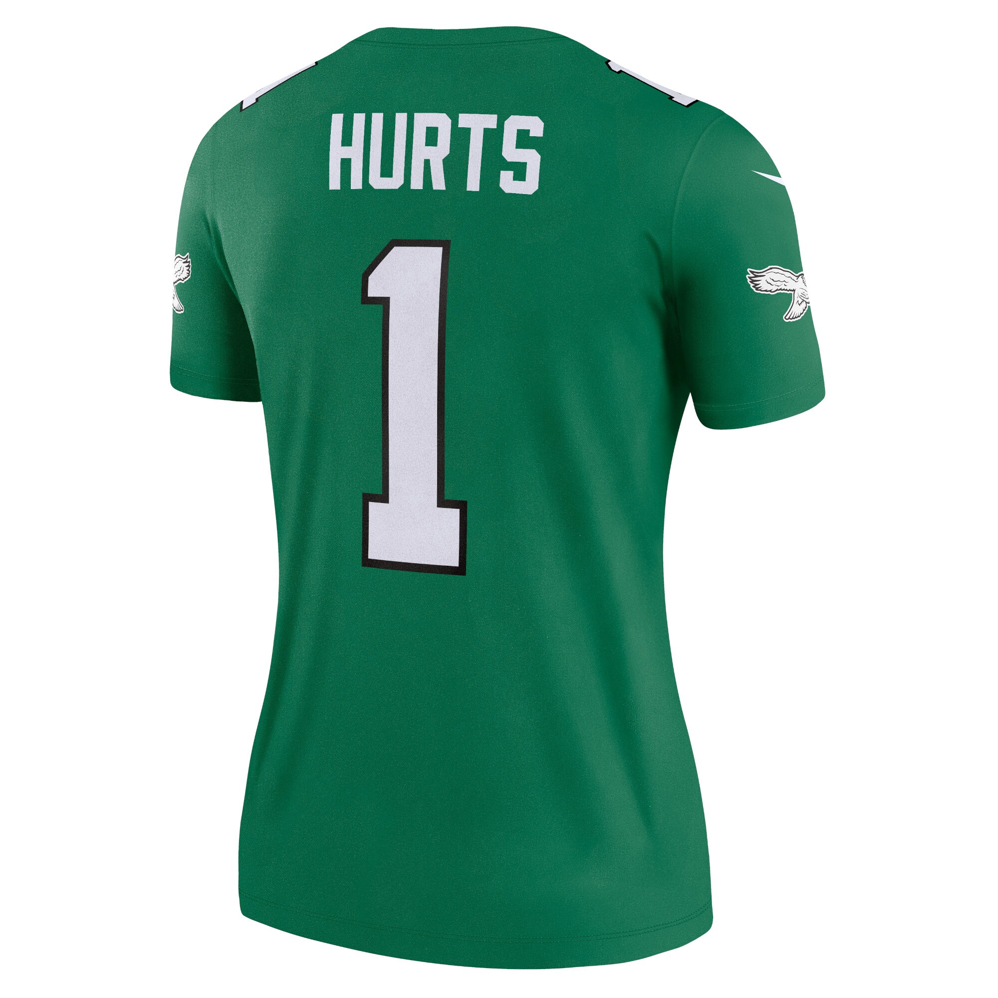 Jalen Hurts Philadelphia Eagles  Women's Alternate Legend Player Jersey - Kelly Green