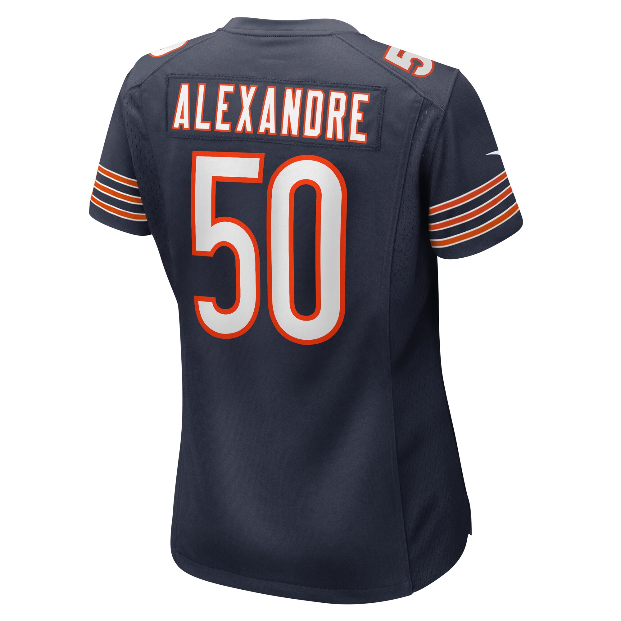 Deslin Alexandre Chicago Bears  Women's Team Game Jersey -  Navy