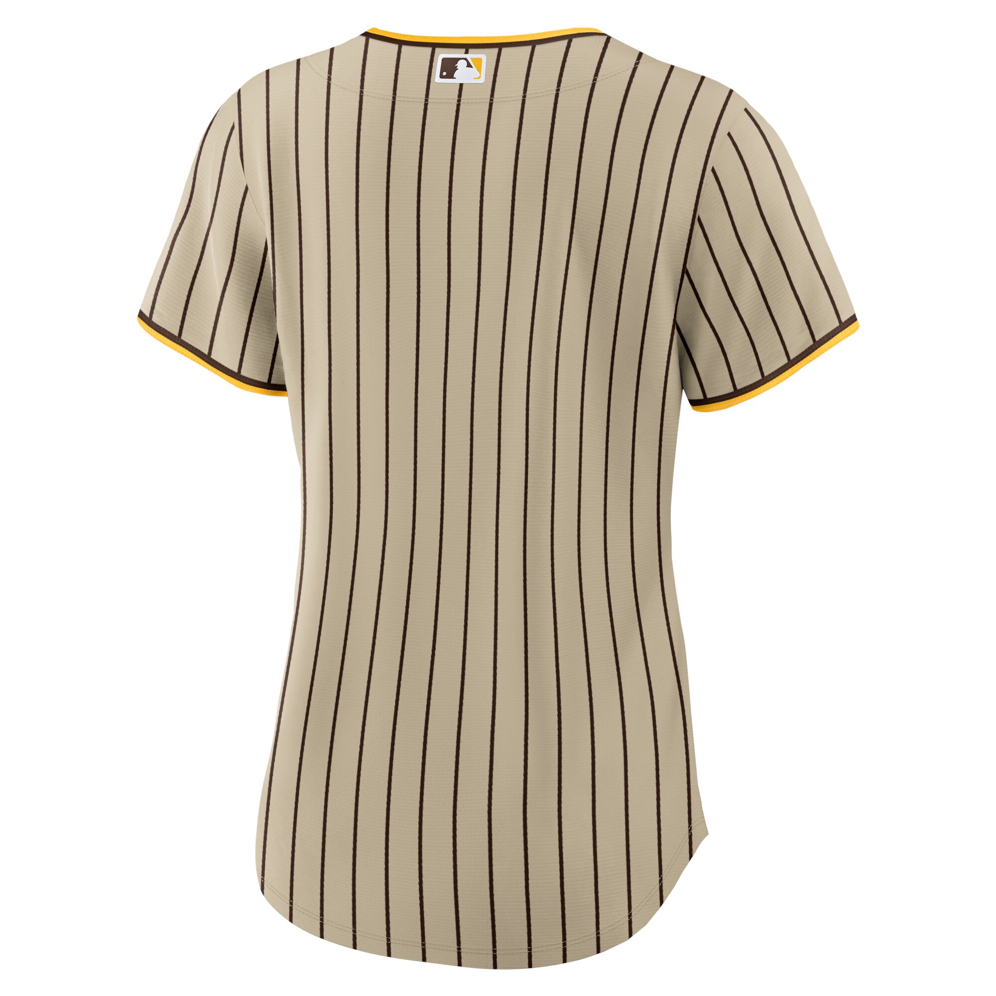 San Diego Padres  Women's Alternate Replica Team Jersey - Tan