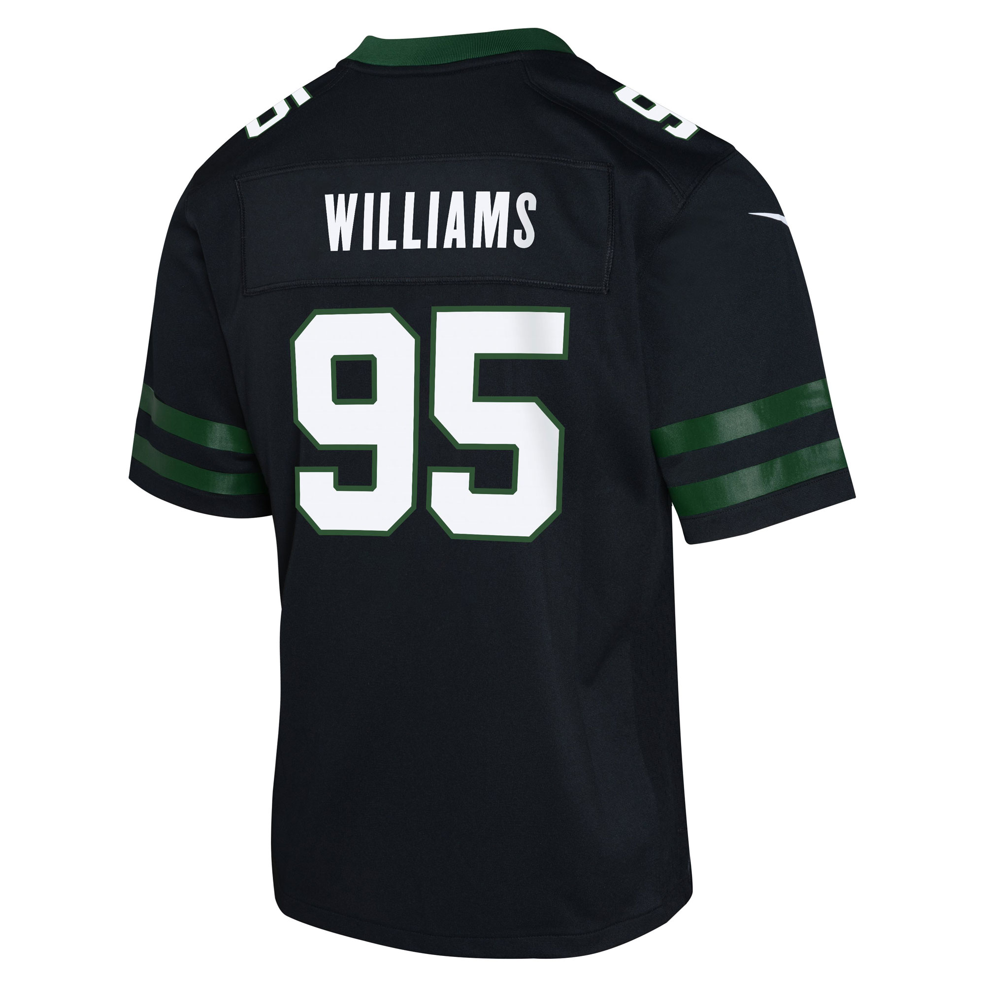 Quinnen Williams New York Jets  Youth Alternate Game Jersey - Legacy Black