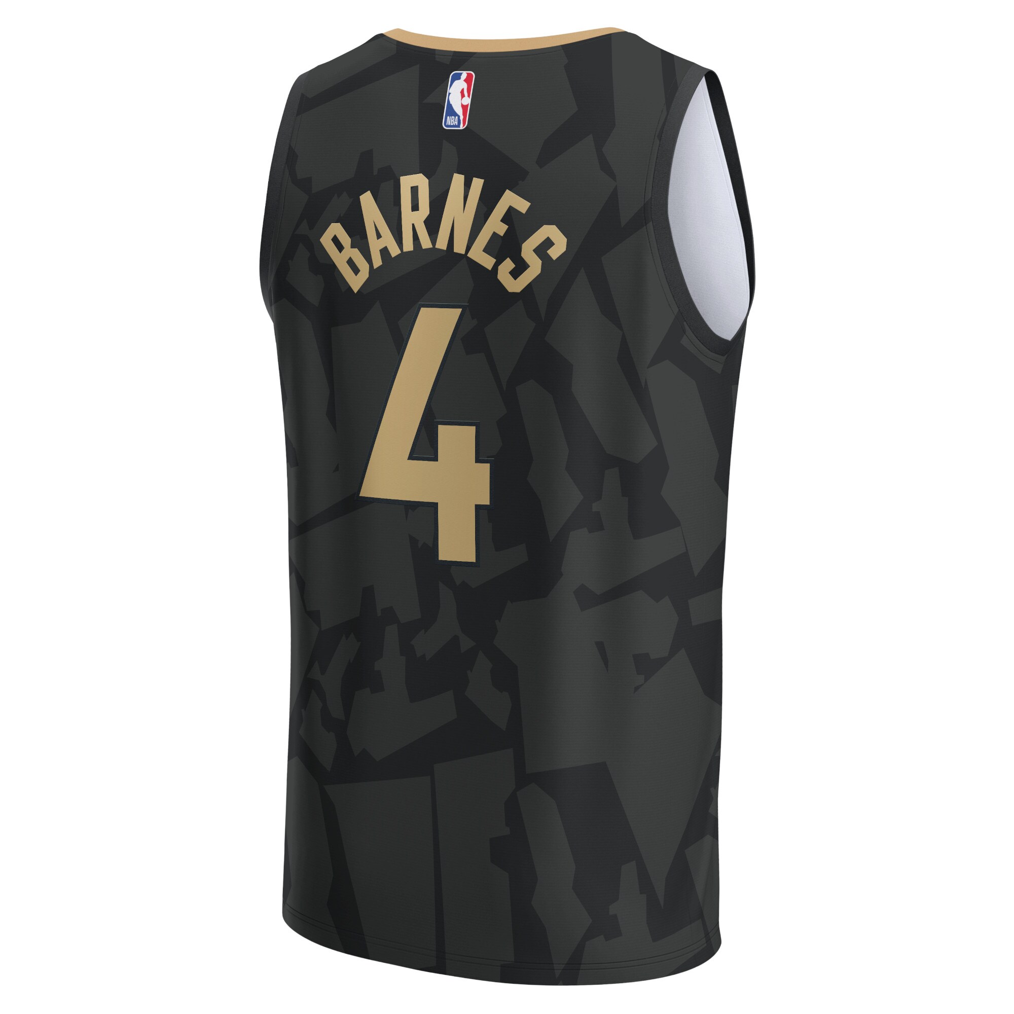 Scottie Barnes Toronto Raptors Fanatics Youth Fastbreak Jersey - City Edition - Black