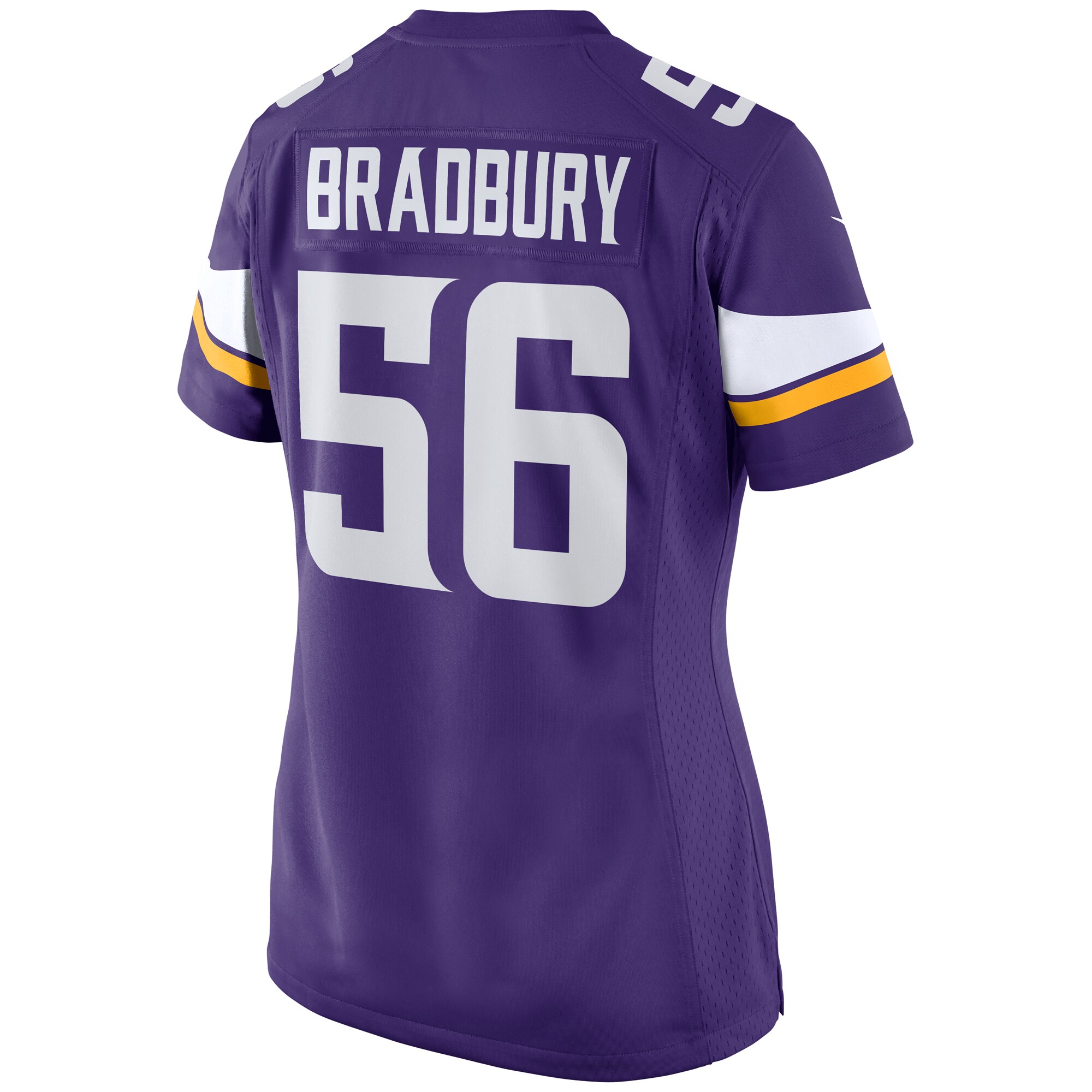 Garrett Bradbury Minnesota Vikings  Women's Game Jersey - Purple