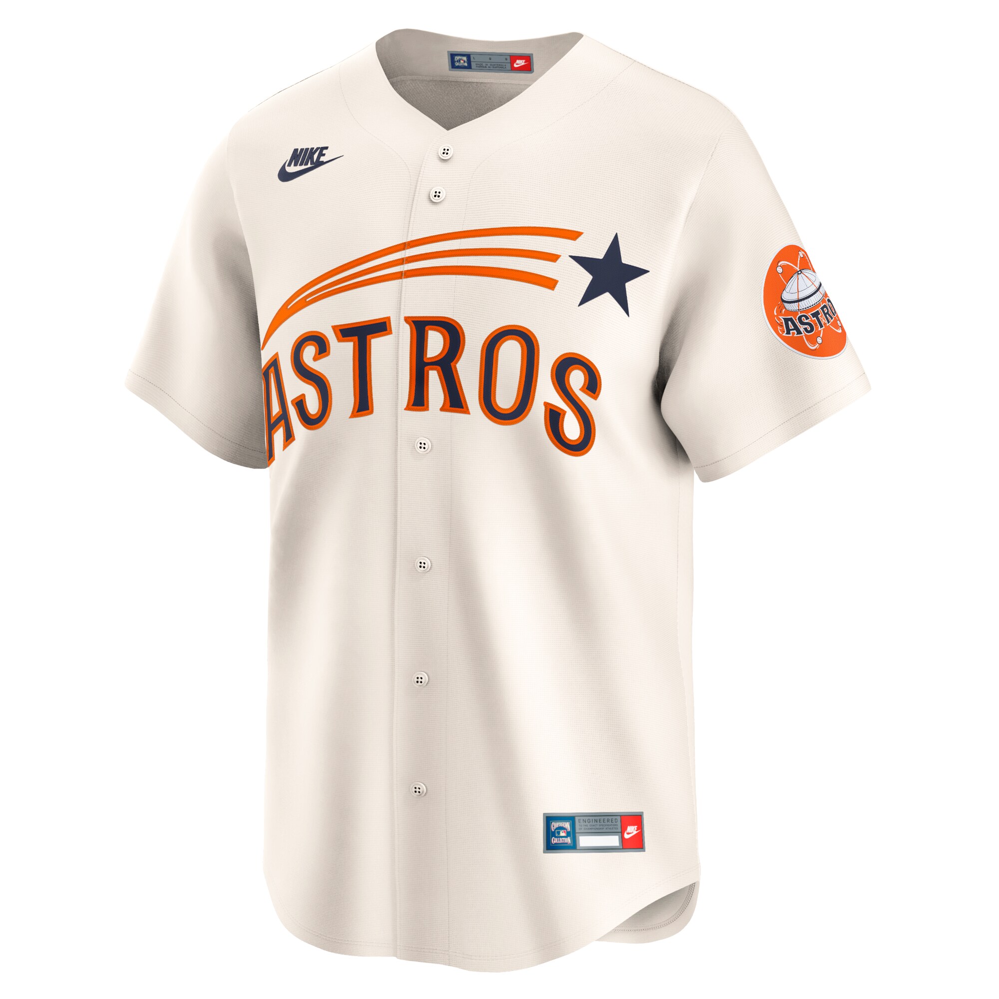 Houston Astros  Cooperstown Collection Limited Jersey - Cream