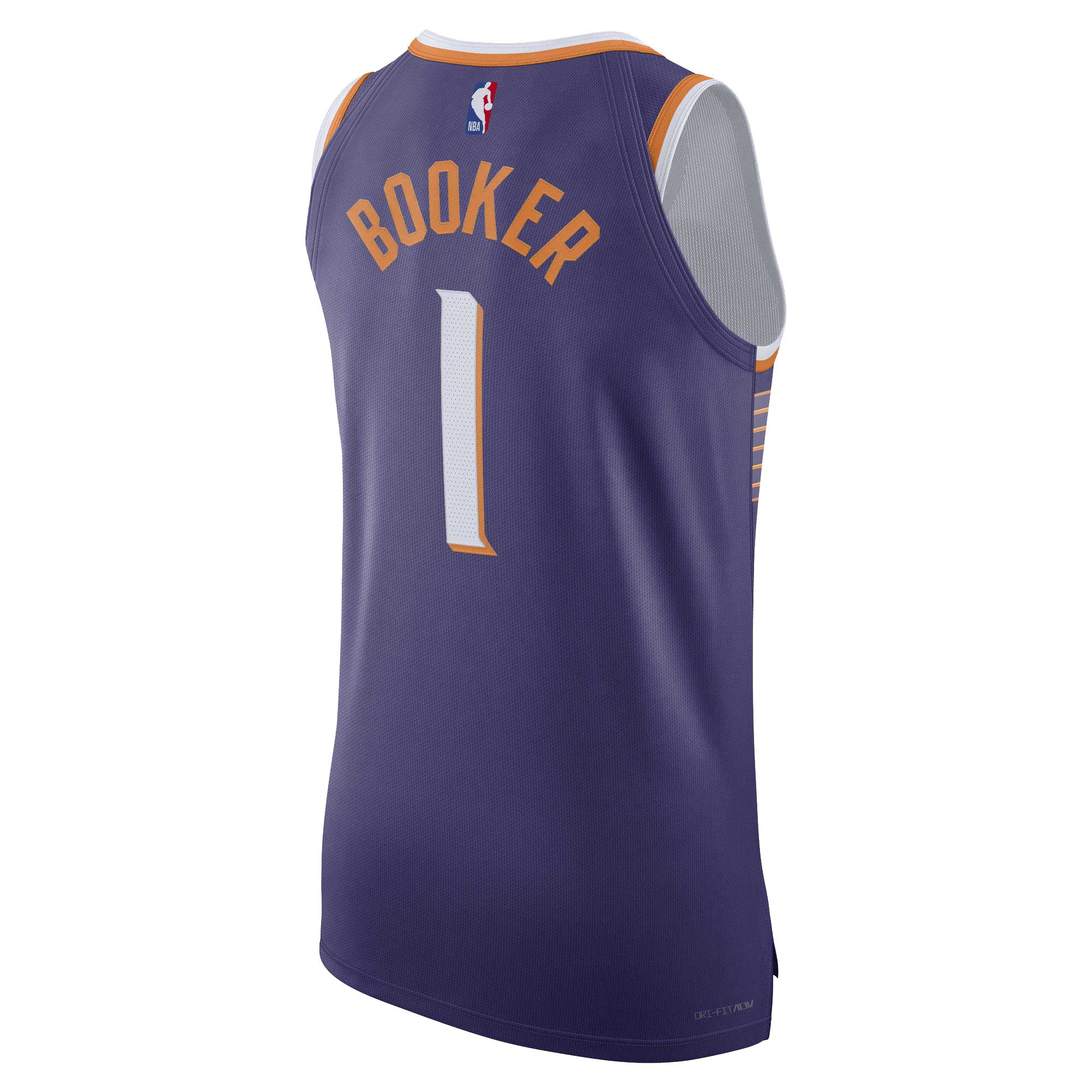 Devin Booker Phoenix Suns  Authentic Jersey - Icon Edition - Purple