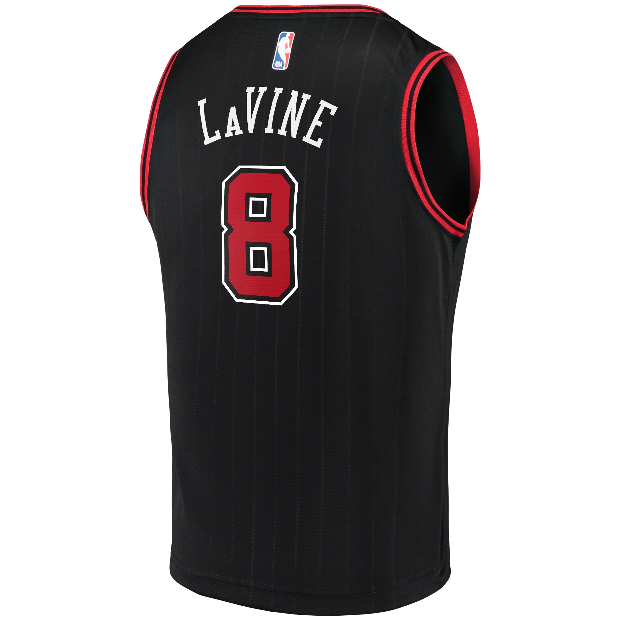 Zach LaVine Chicago Bulls Fanatics Fast Break Team Replica Jersey Black - Statement Edition