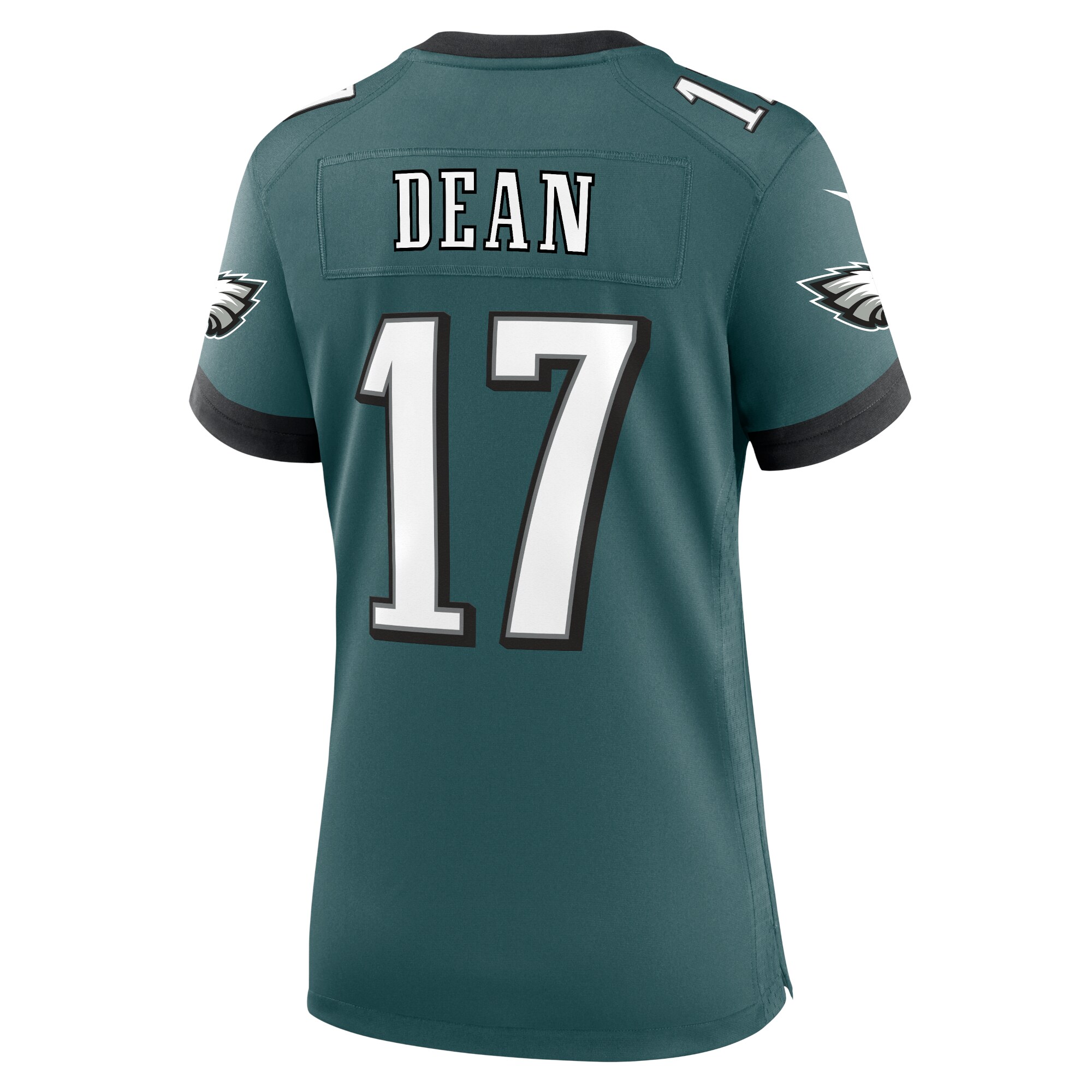 Nakobe Dean Philadelphia Eagles  Women's Team Game Jersey - Midnight Green