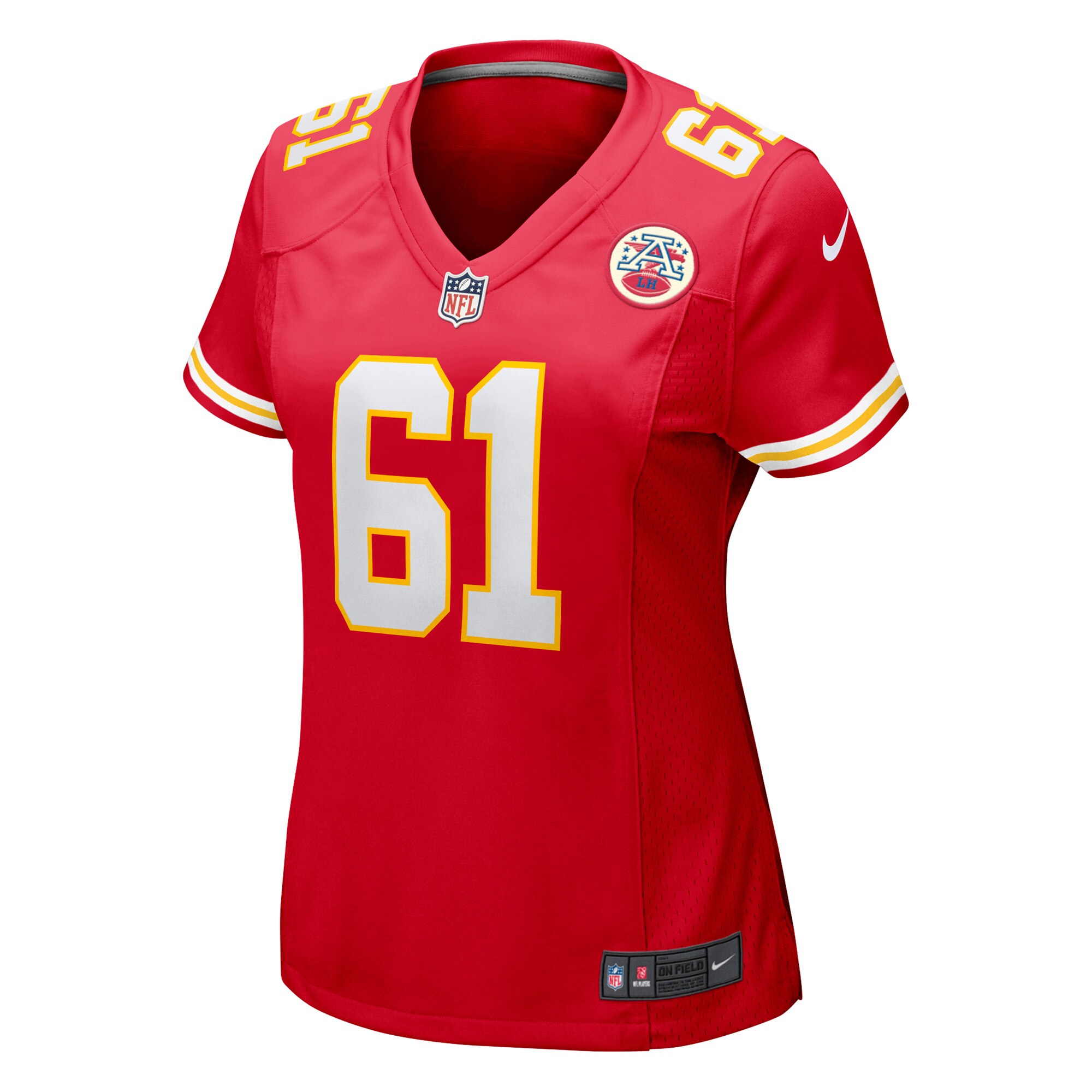 Austin Reiter Kansas City Chiefs  Women's Game Player Jersey - Red