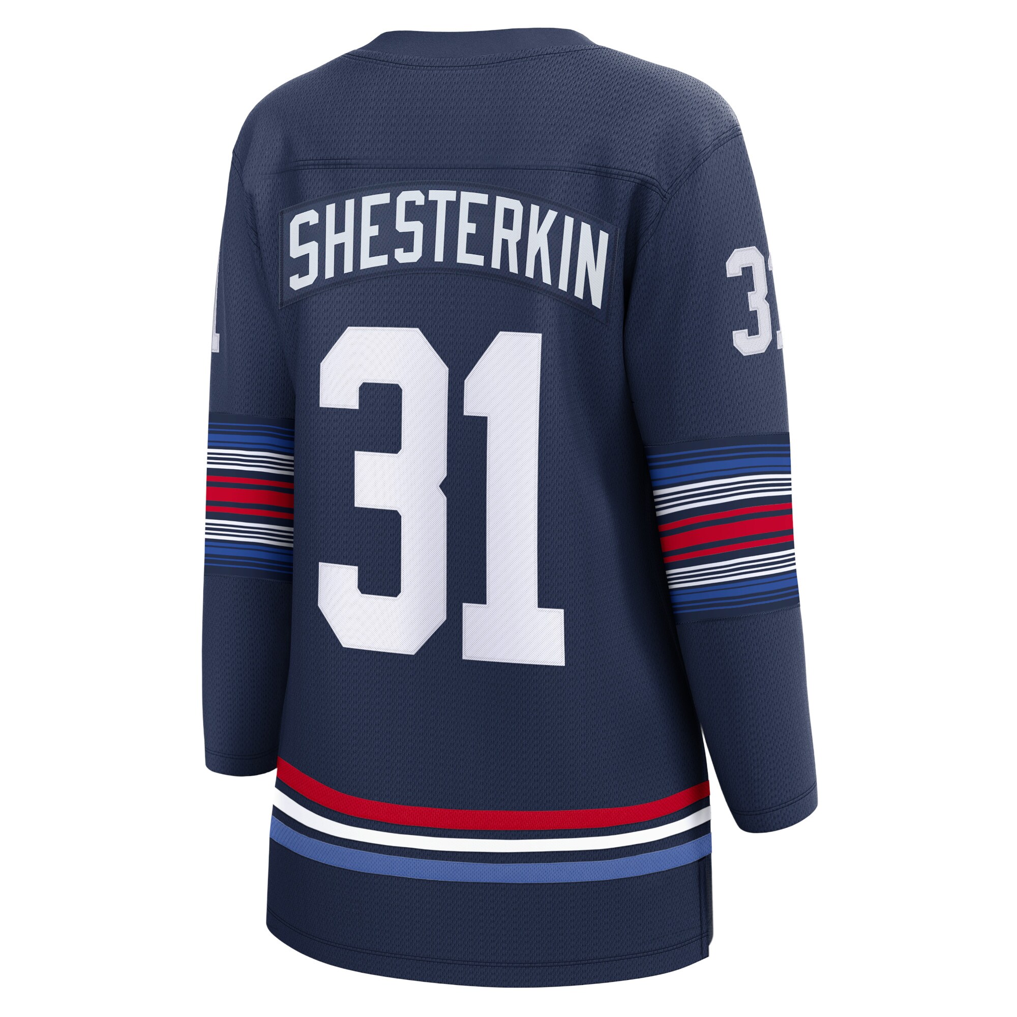 Igor Shesterkin New York Rangers Fanatics Women's Alternate Premier Breakaway Player Jersey - Navy