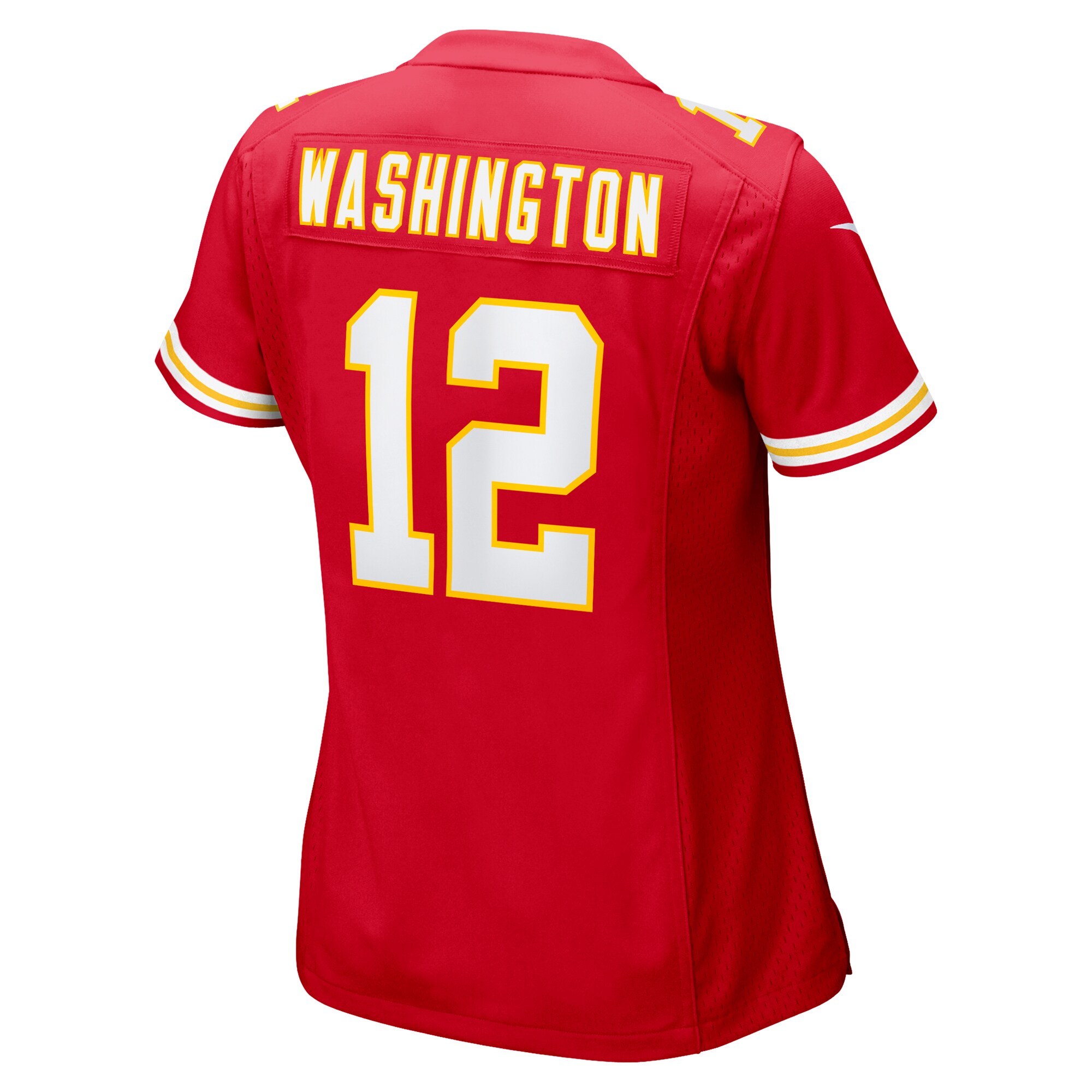 Montrell Washington Kansas City Chiefs  Women's Team Game Jersey -  Red