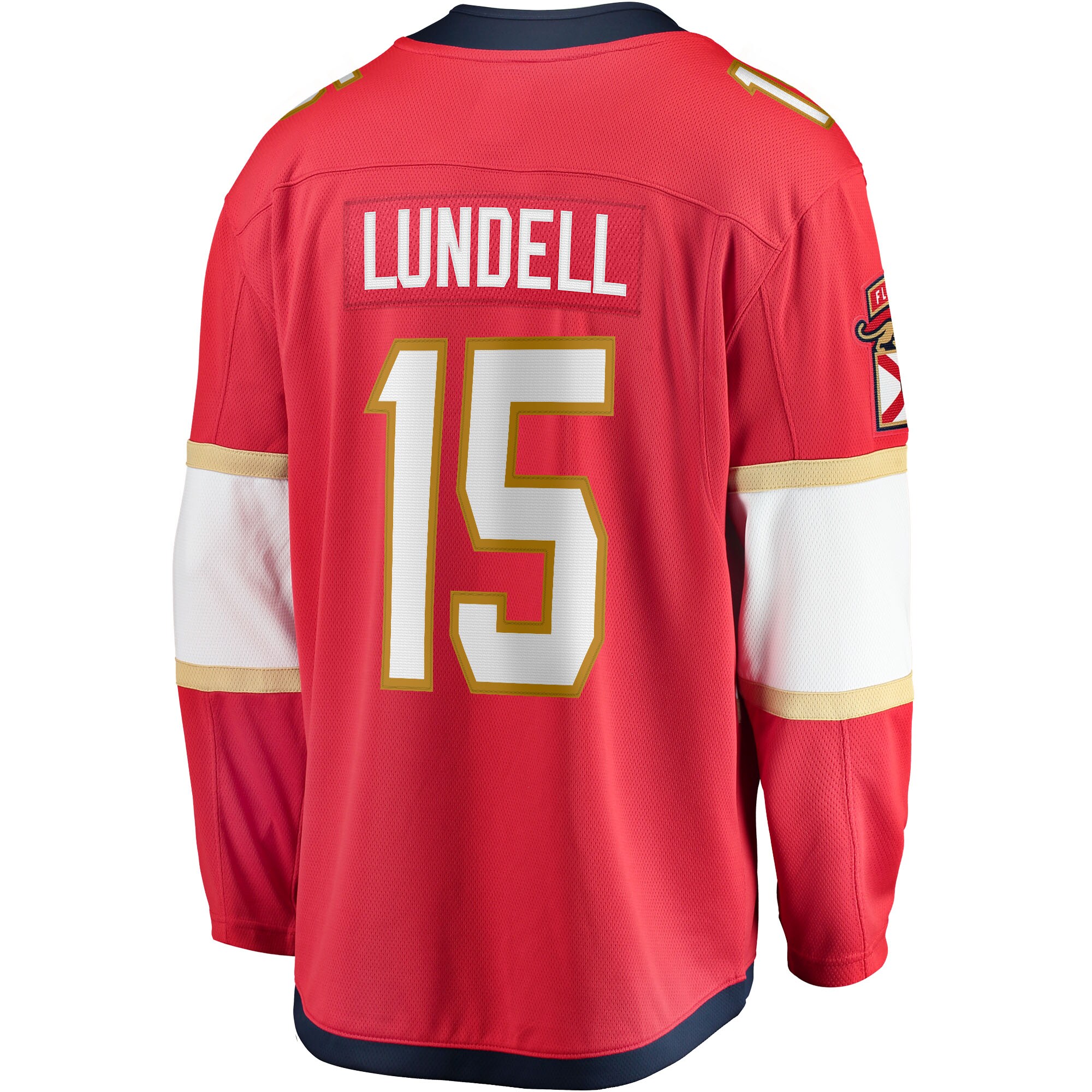 Anton Lundell Florida Panthers Fanatics Home Breakaway Player Jersey - Red