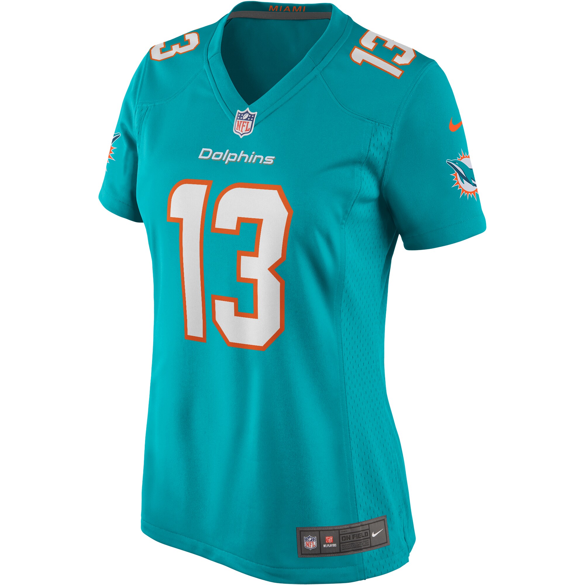 Dan Marino Miami Dolphins  Women's Game Retired Player Jersey - Aqua