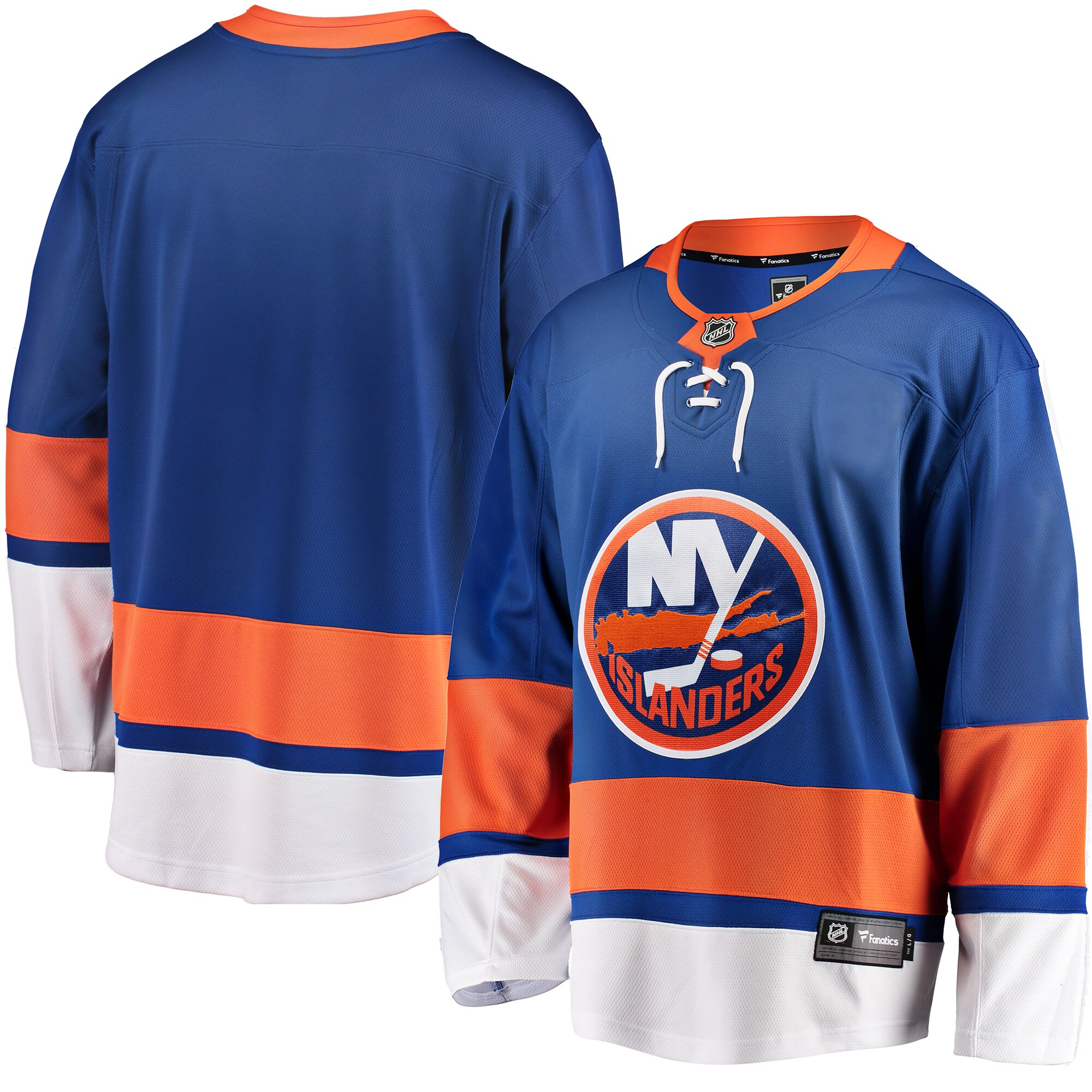New York Islanders Fanatics Breakaway Home Jersey - Blue