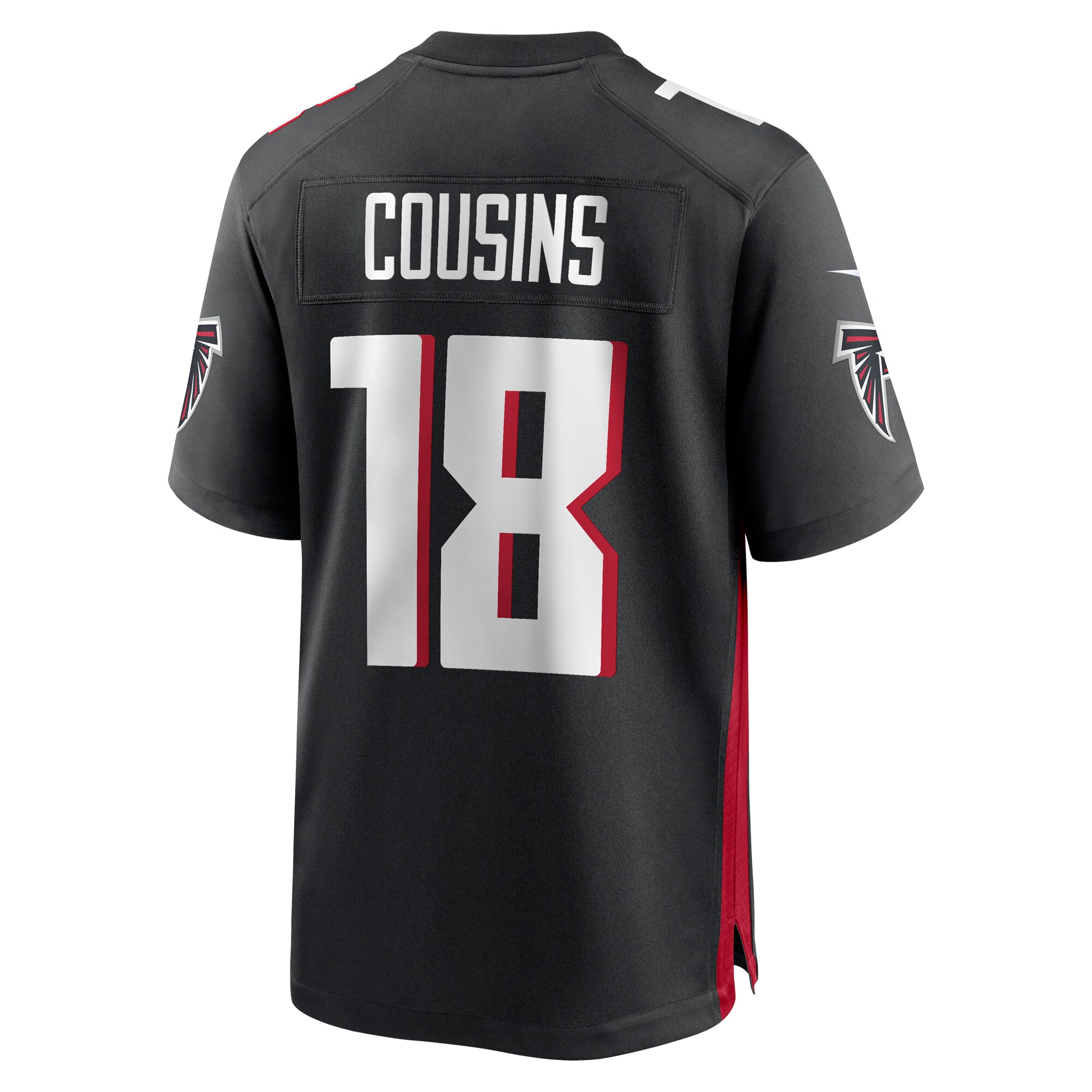 Kirk Cousins Atlanta Falcons  Game Player Jersey - Black