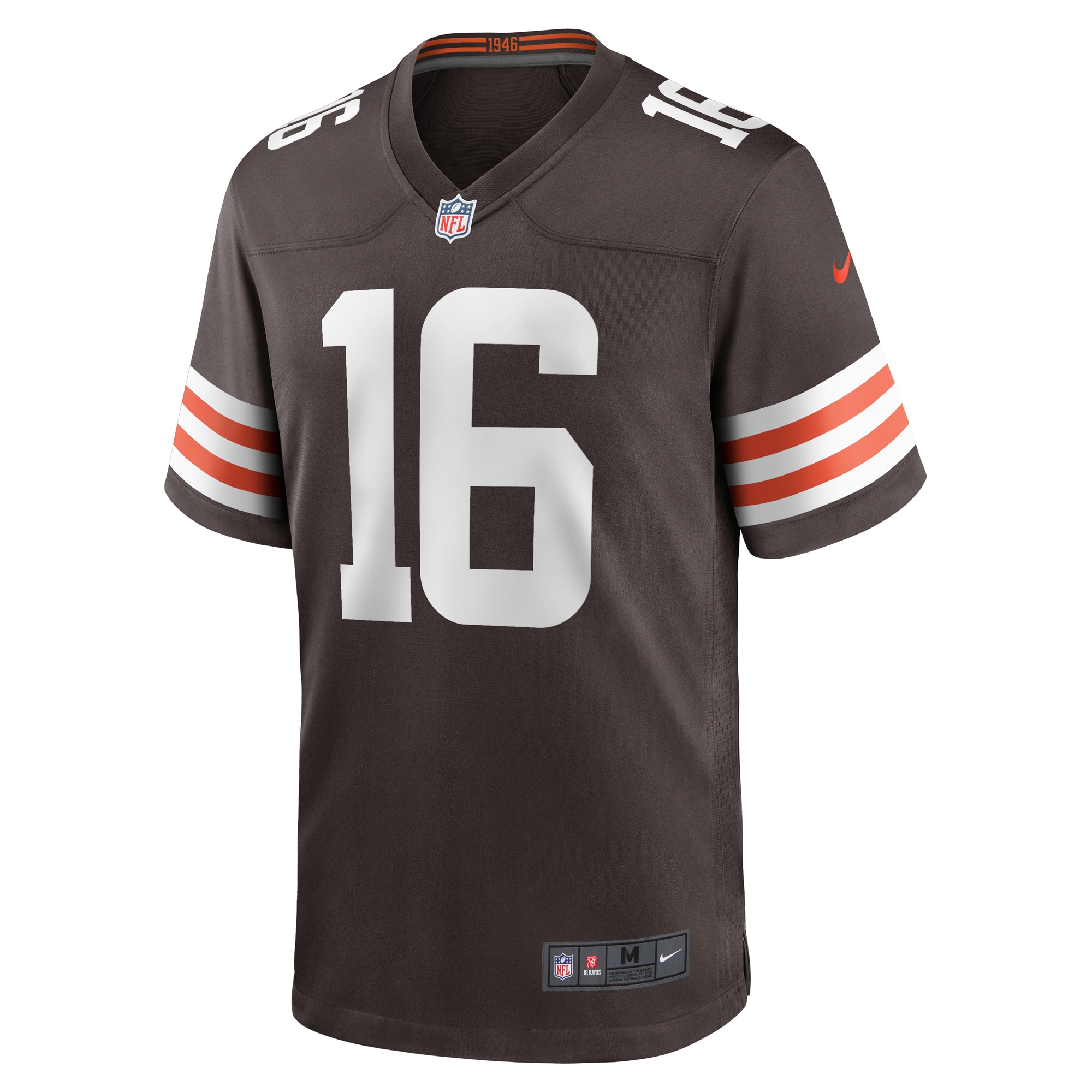 Jaelon Darden Cleveland Browns  Team Game Jersey -  Brown