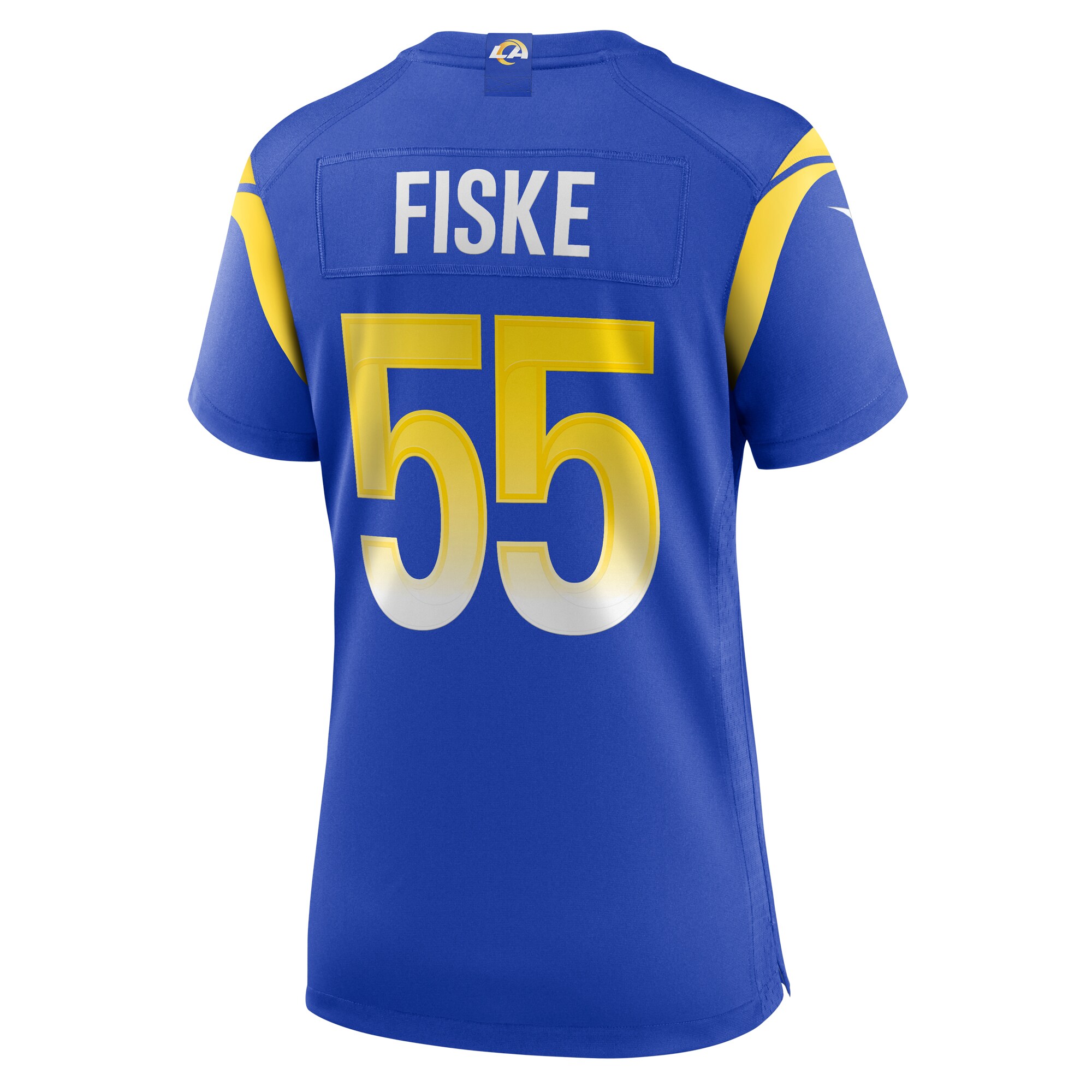 Braden Fiske Los Angeles Rams  Women's  Game Jersey -  Royal