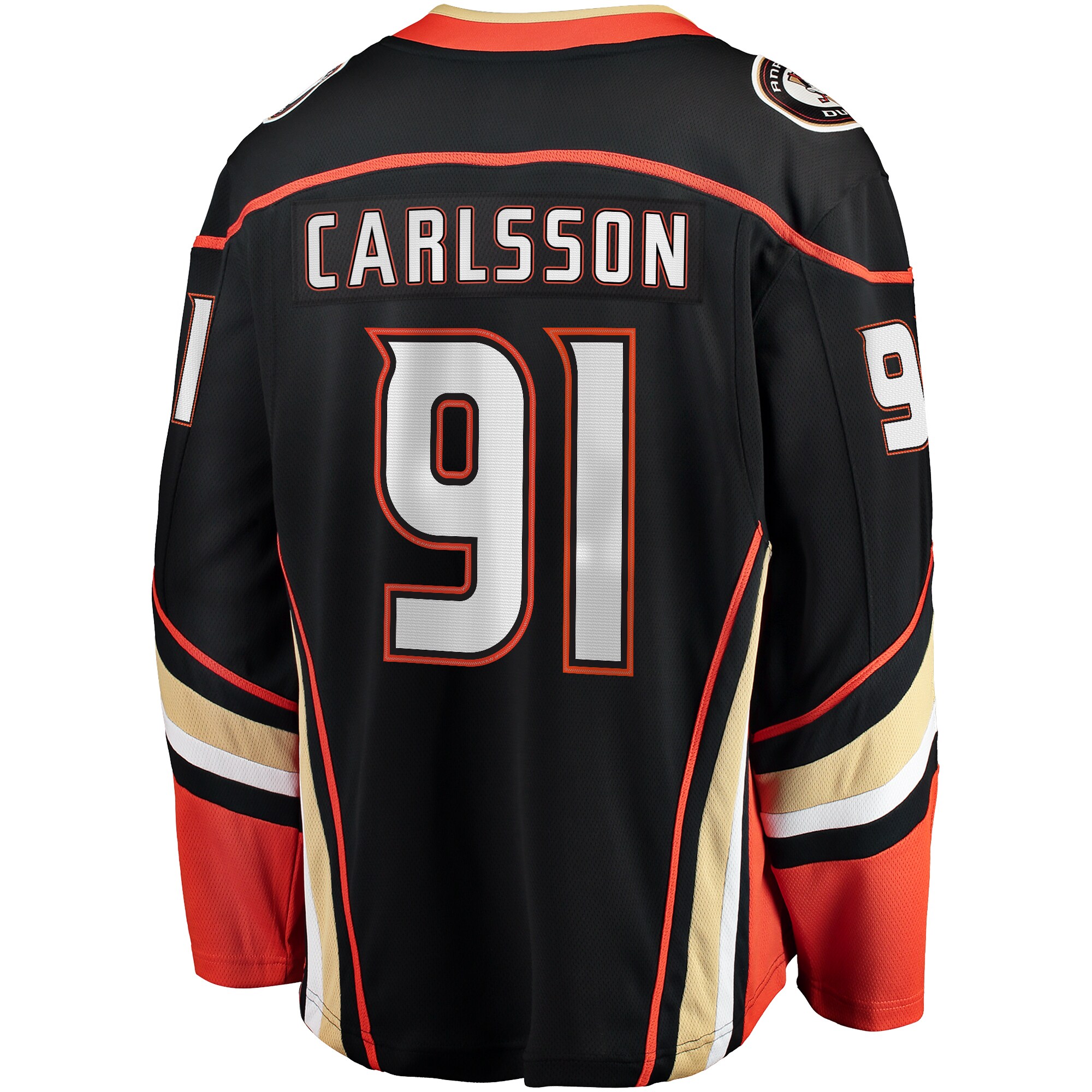 Leo Carlsson Anaheim Ducks Fanatics Home Breakaway Player Jersey - Black
