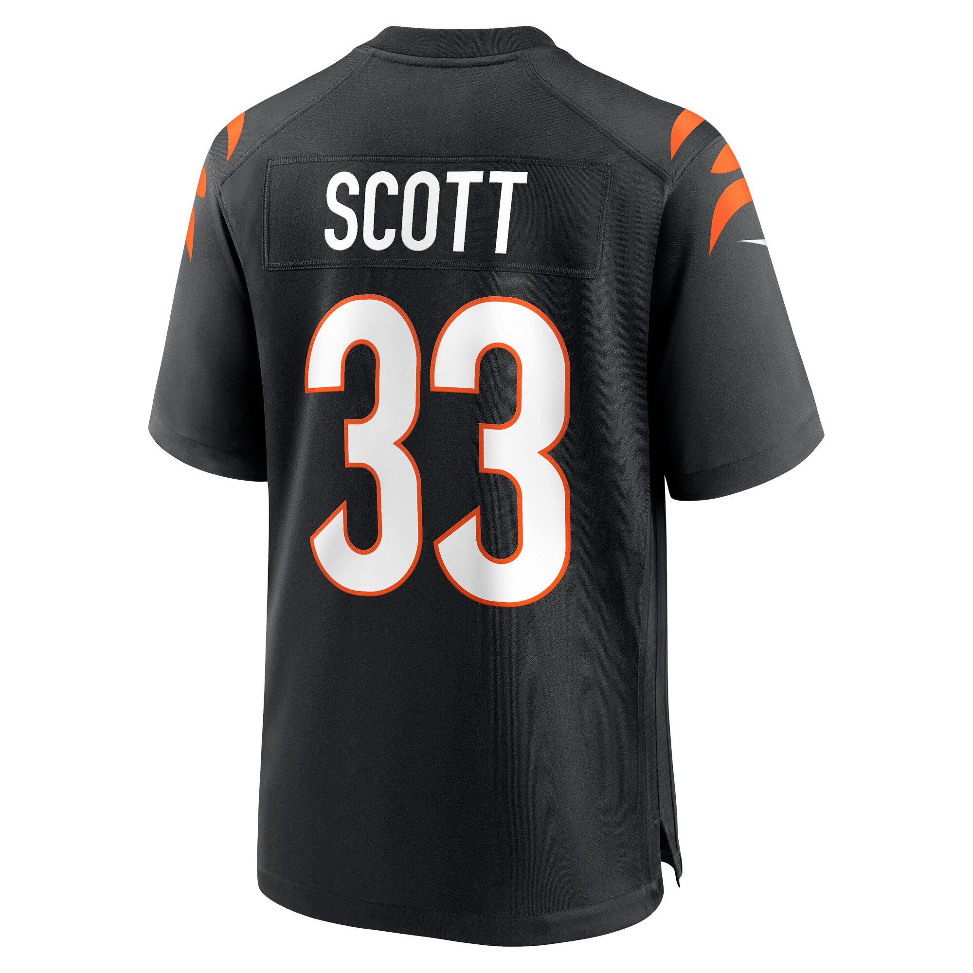 Nick Scott Cincinnati Bengals  Game Player Jersey - Black