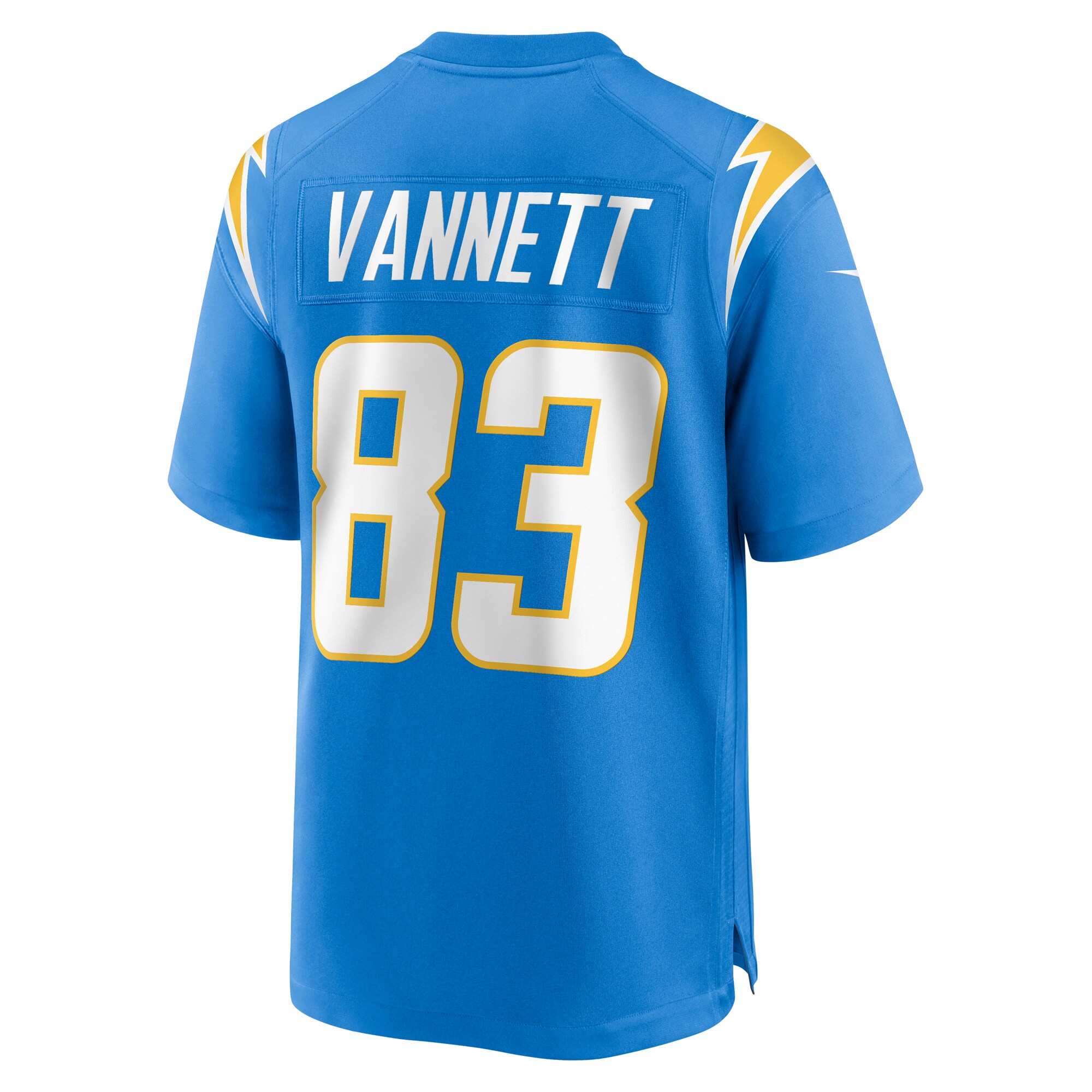 Nick Vannett Los Angeles Chargers  Team Game Jersey -  Powder Blue