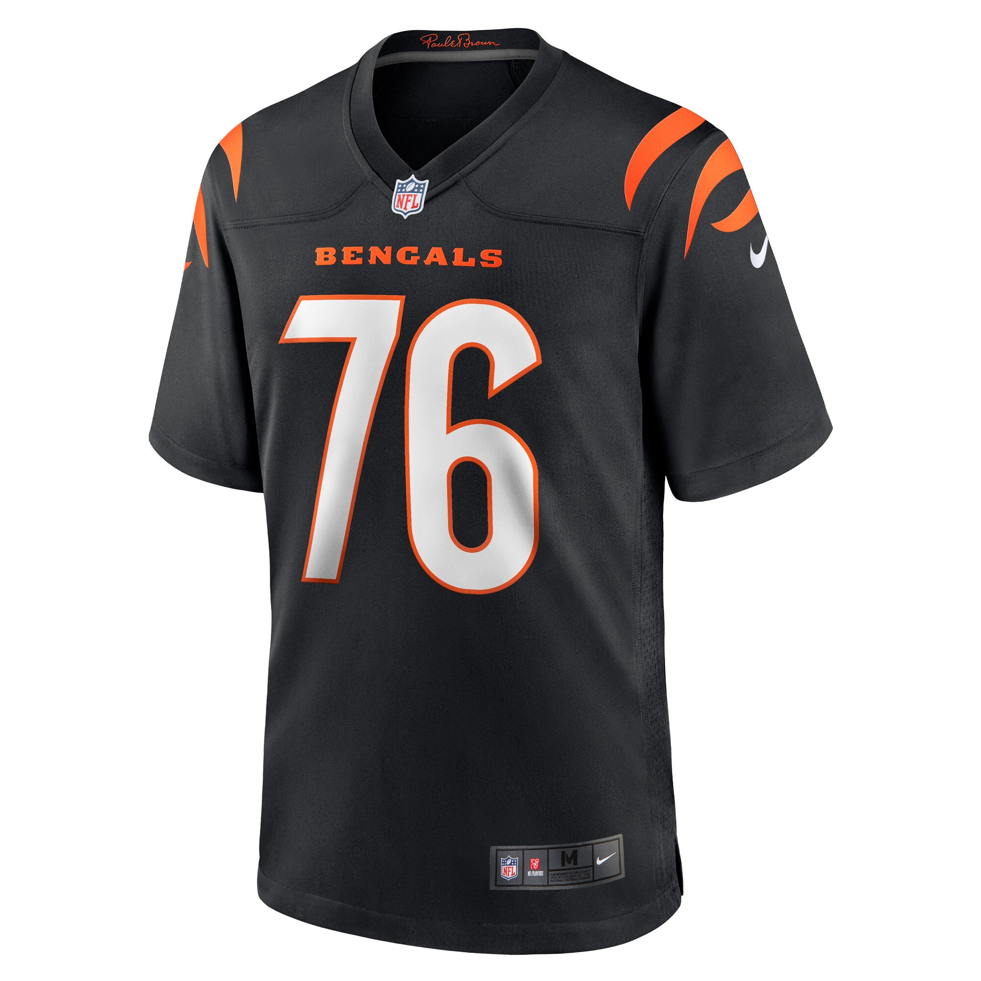 Devin Cochran Cincinnati Bengals  Game Player Jersey - Black