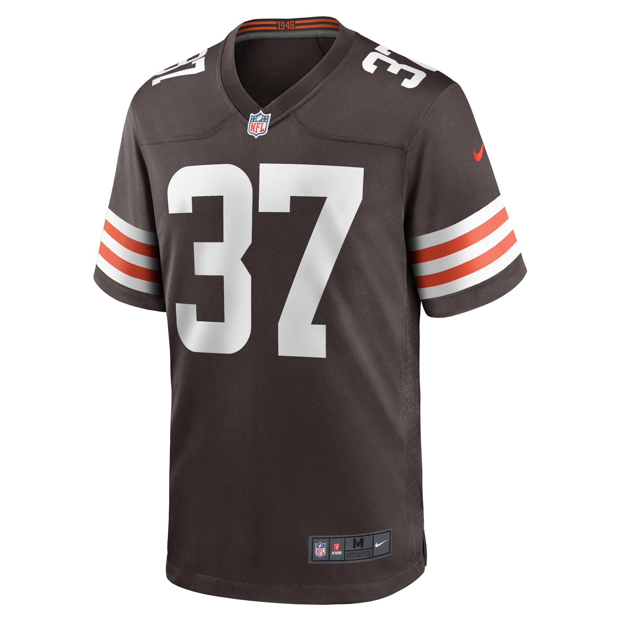 D'Anthony Bell Cleveland Browns  Game Player Jersey - Brown