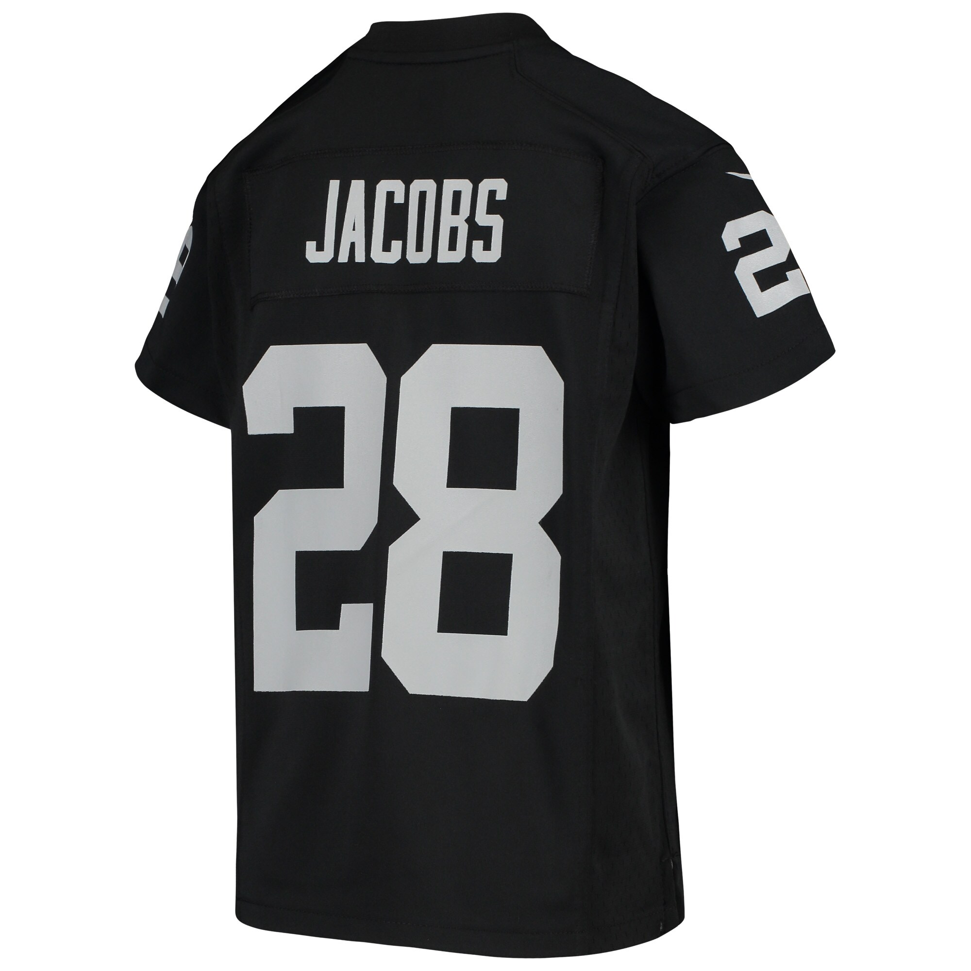Josh Jacobs Las Vegas Raiders  Youth Game Jersey - Black