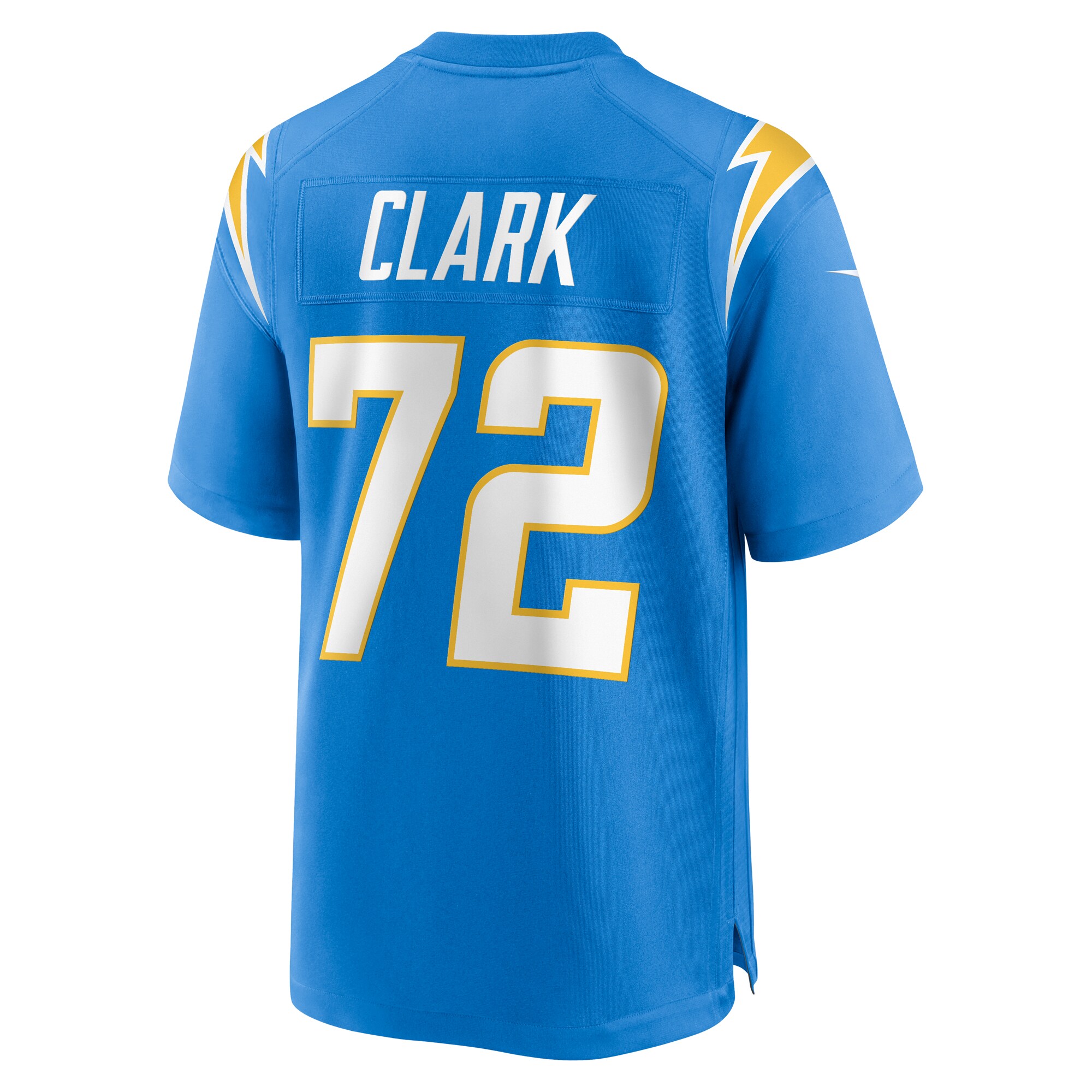 Jerrod Clark Los Angeles Chargers  Team Game Jersey -  Powder Blue