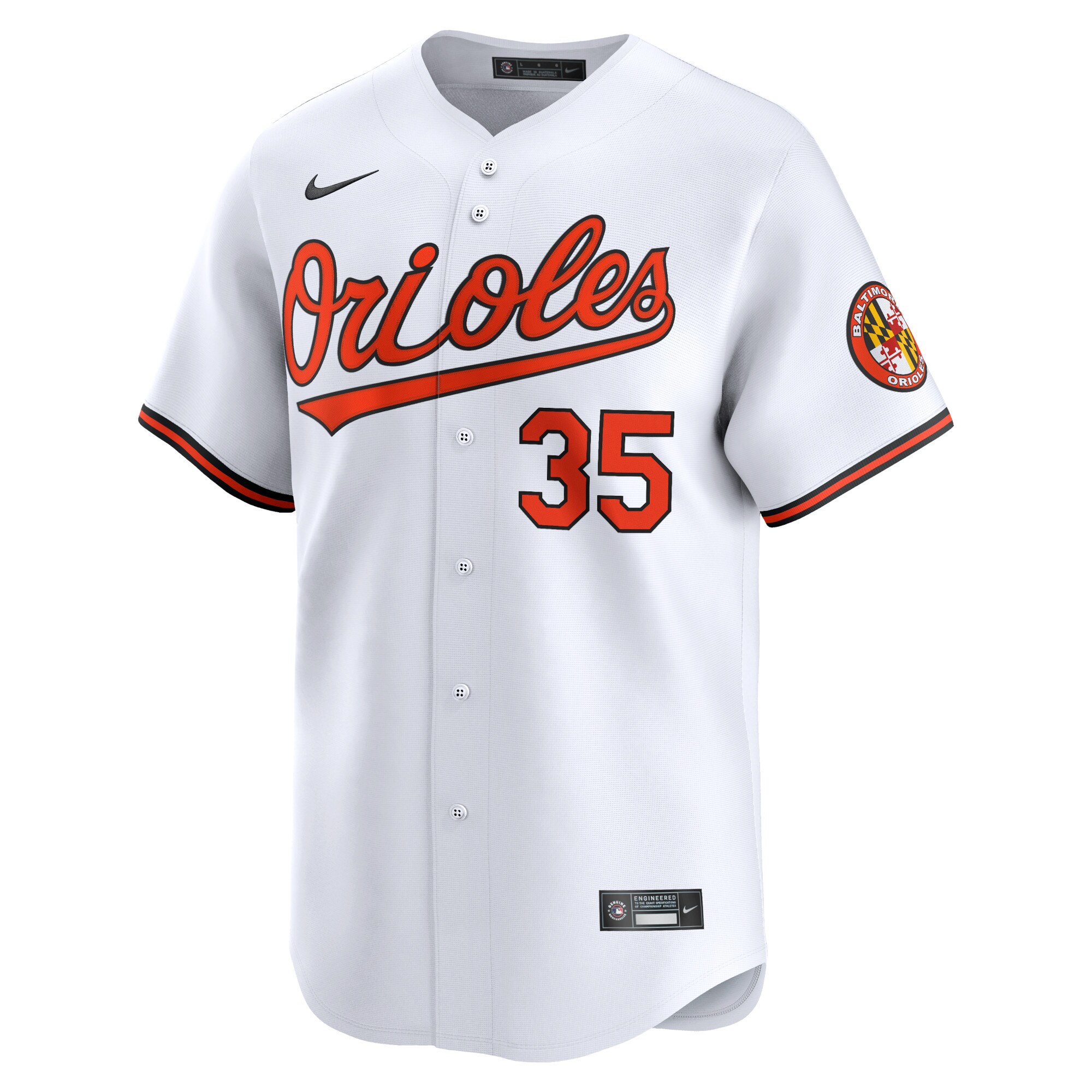 Adley Rutschman Baltimore Orioles  Home Limited Player Jersey - White