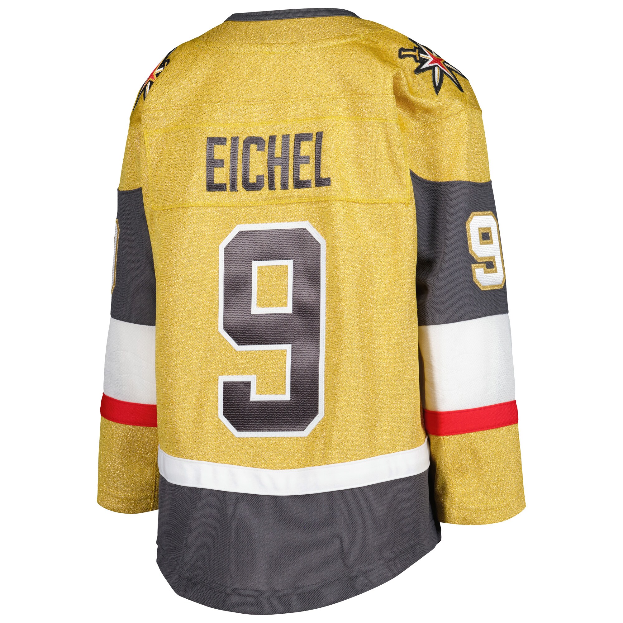 Jack Eichel Vegas Golden Knights Youth Home Premier Player Jersey - Gold