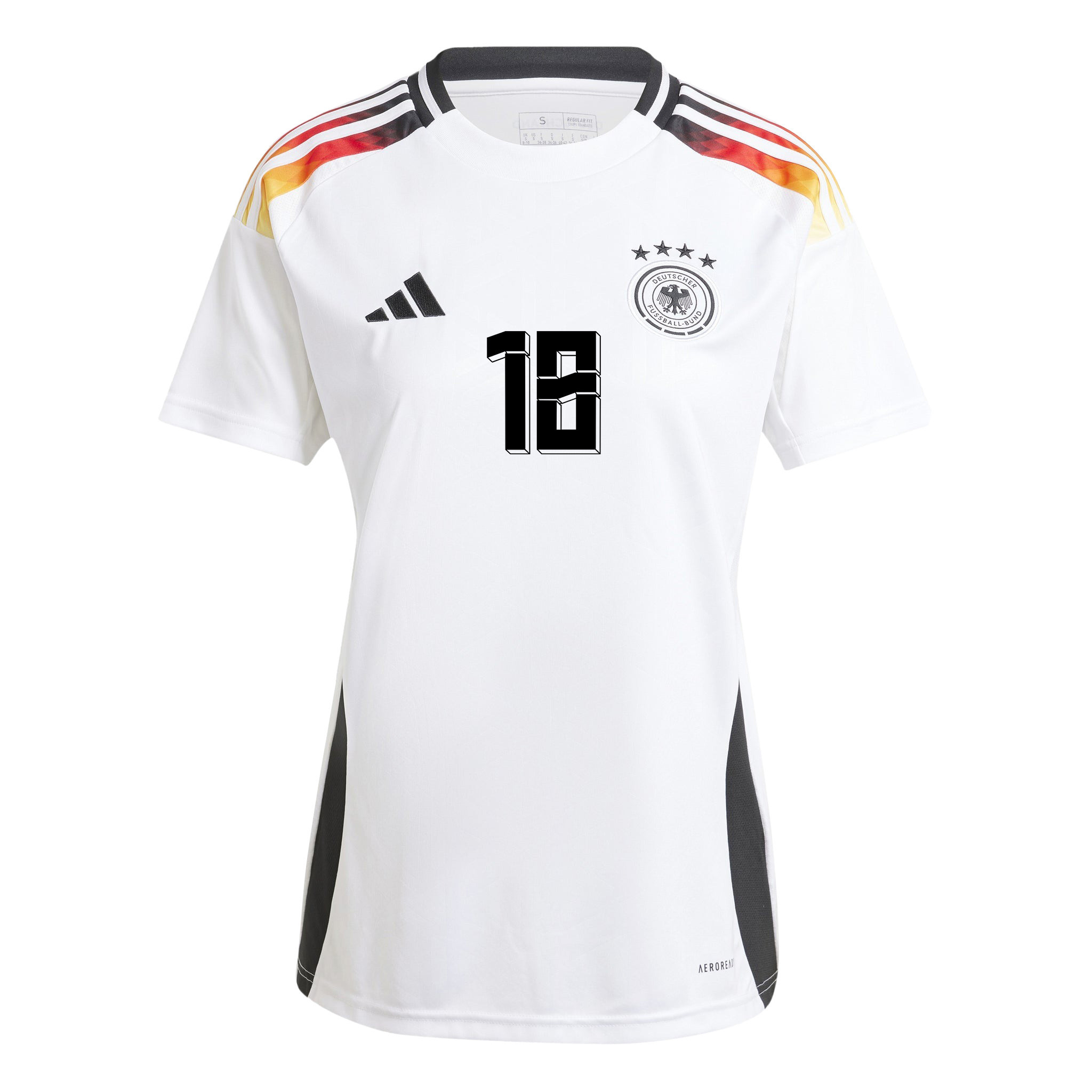 Maximilian Mittelstädt 18 Signed Germany National Team 2024/25 Home Jersey Autographed - Women