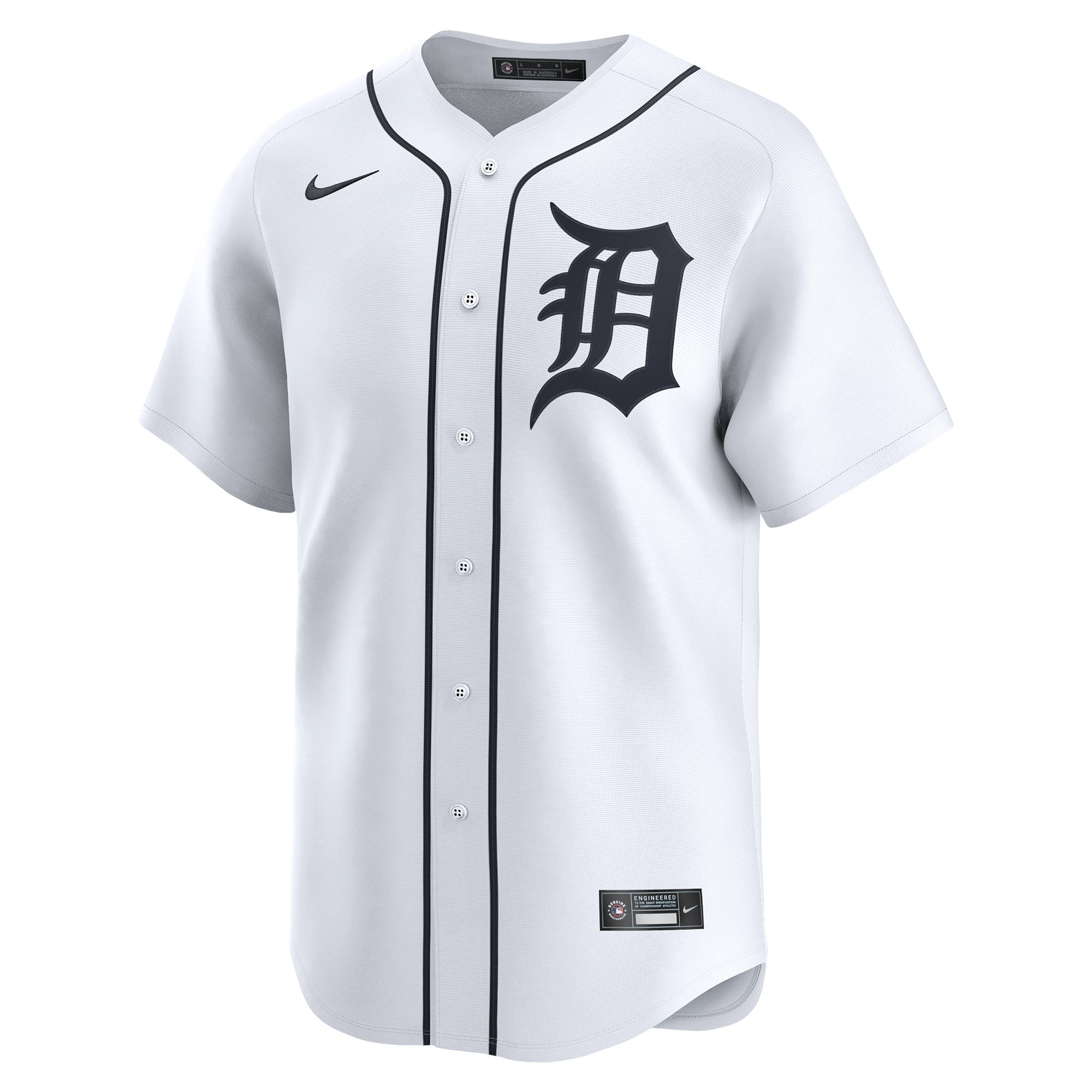 Detroit Tigers  Home Limited Jersey - White
