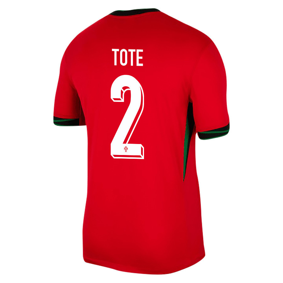 Tote Gomes 2 Portugal National Team 2024/25 Home Men Jersey - Red