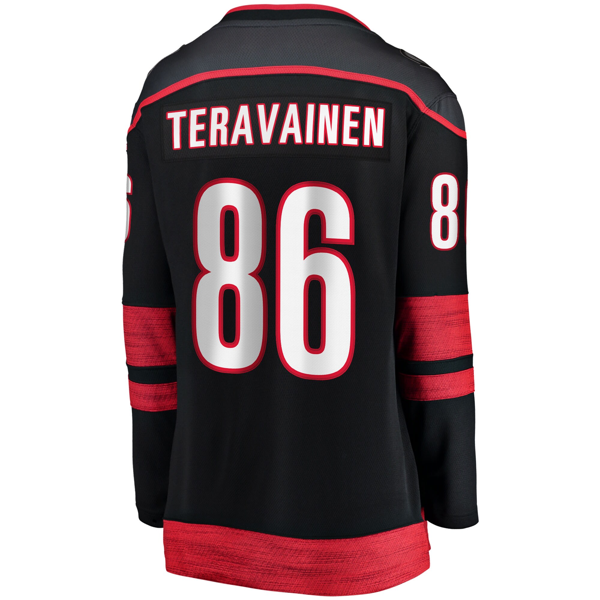 Teuvo Teravainen Carolina Hurricanes Fanatics Women's Home Breakaway Player Jersey - Black